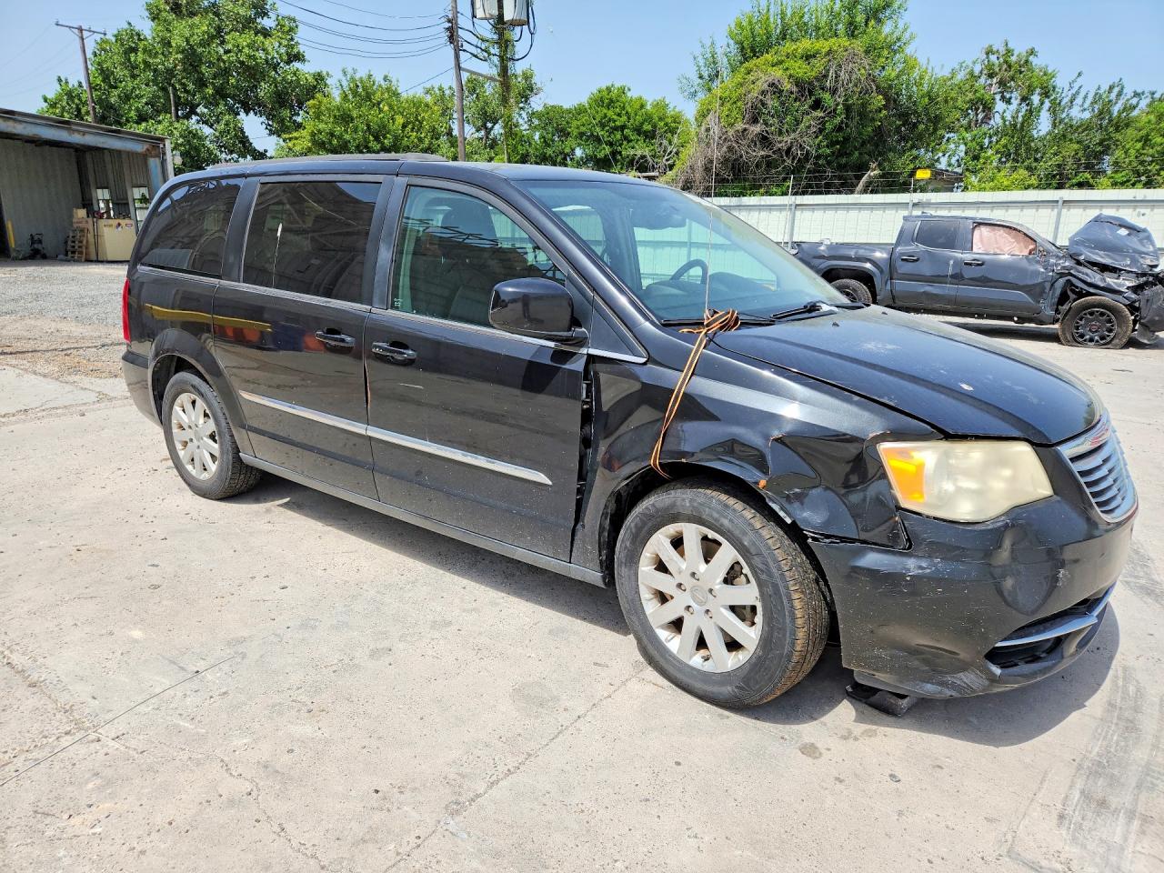 2014 Chrysler Town & Country Touring Серый vin: 2C4RC1BG1ER148931