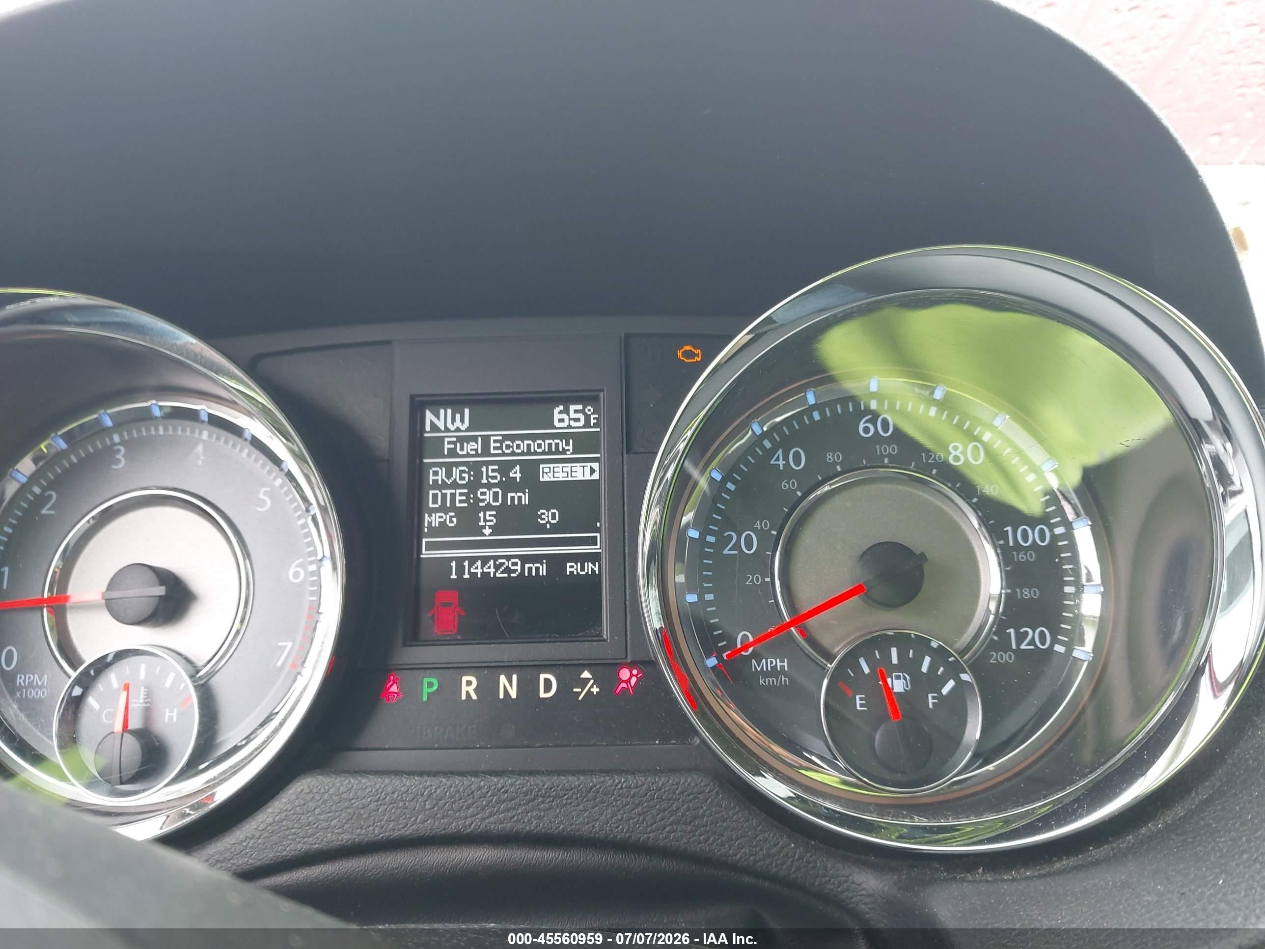 2014 Chrysler Town & Country Touring Red vin: 2C4RC1BG1ER164028