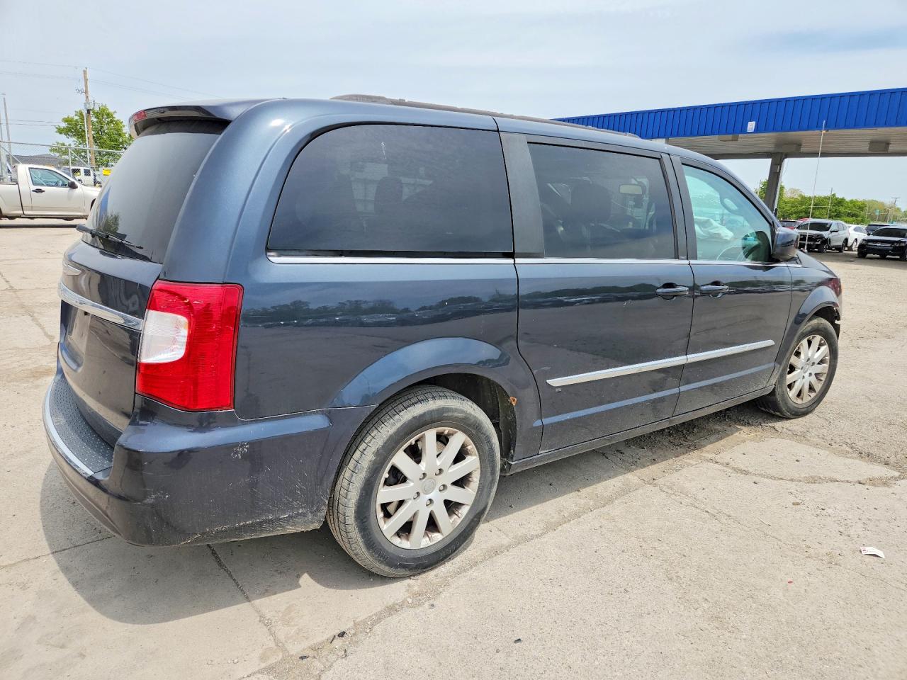 2014 Chrysler Town & Country Touring Серый vin: 2C4RC1BG1ER176518
