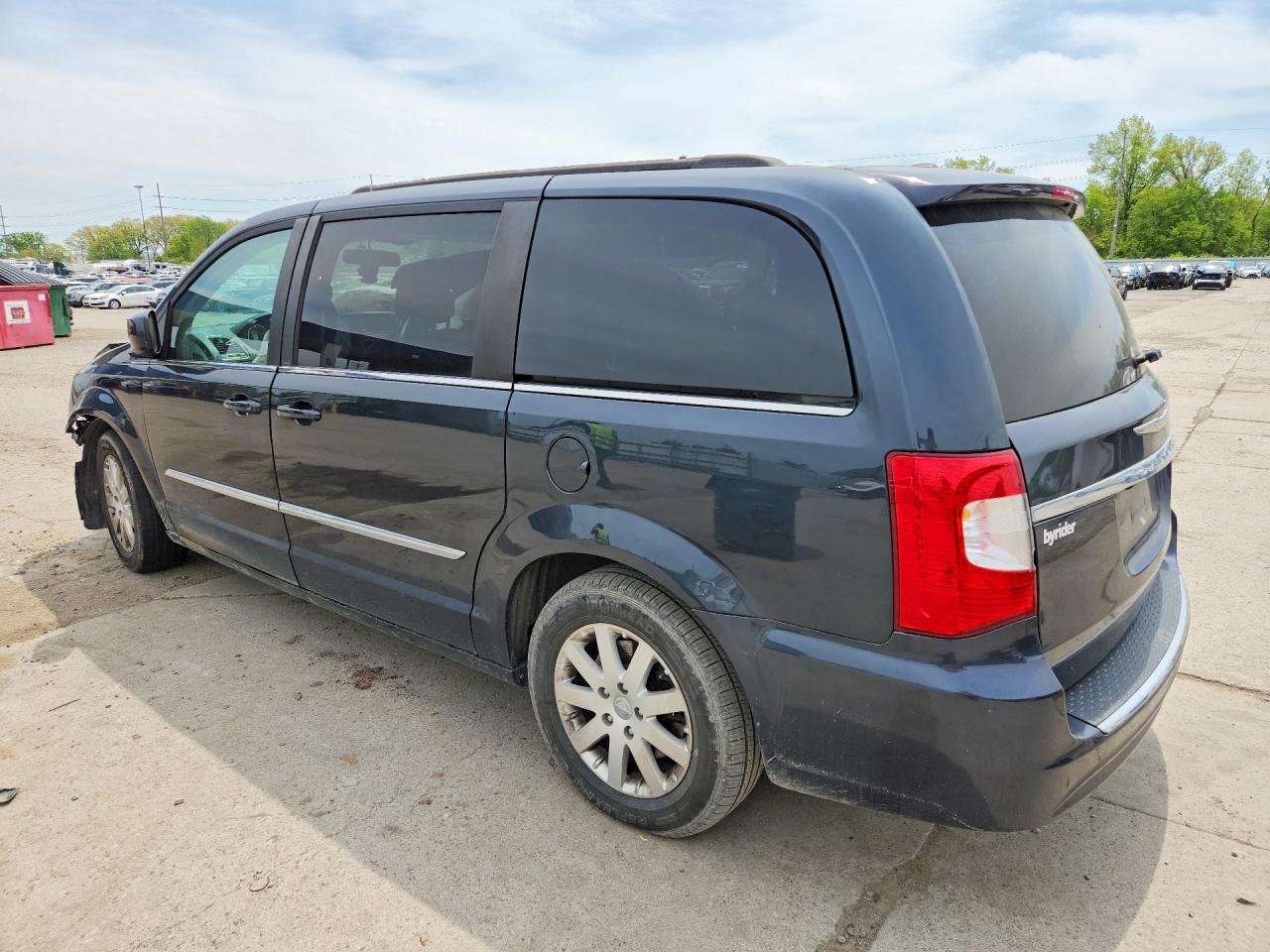 2014 Chrysler Town & Country Touring Серый vin: 2C4RC1BG1ER176518