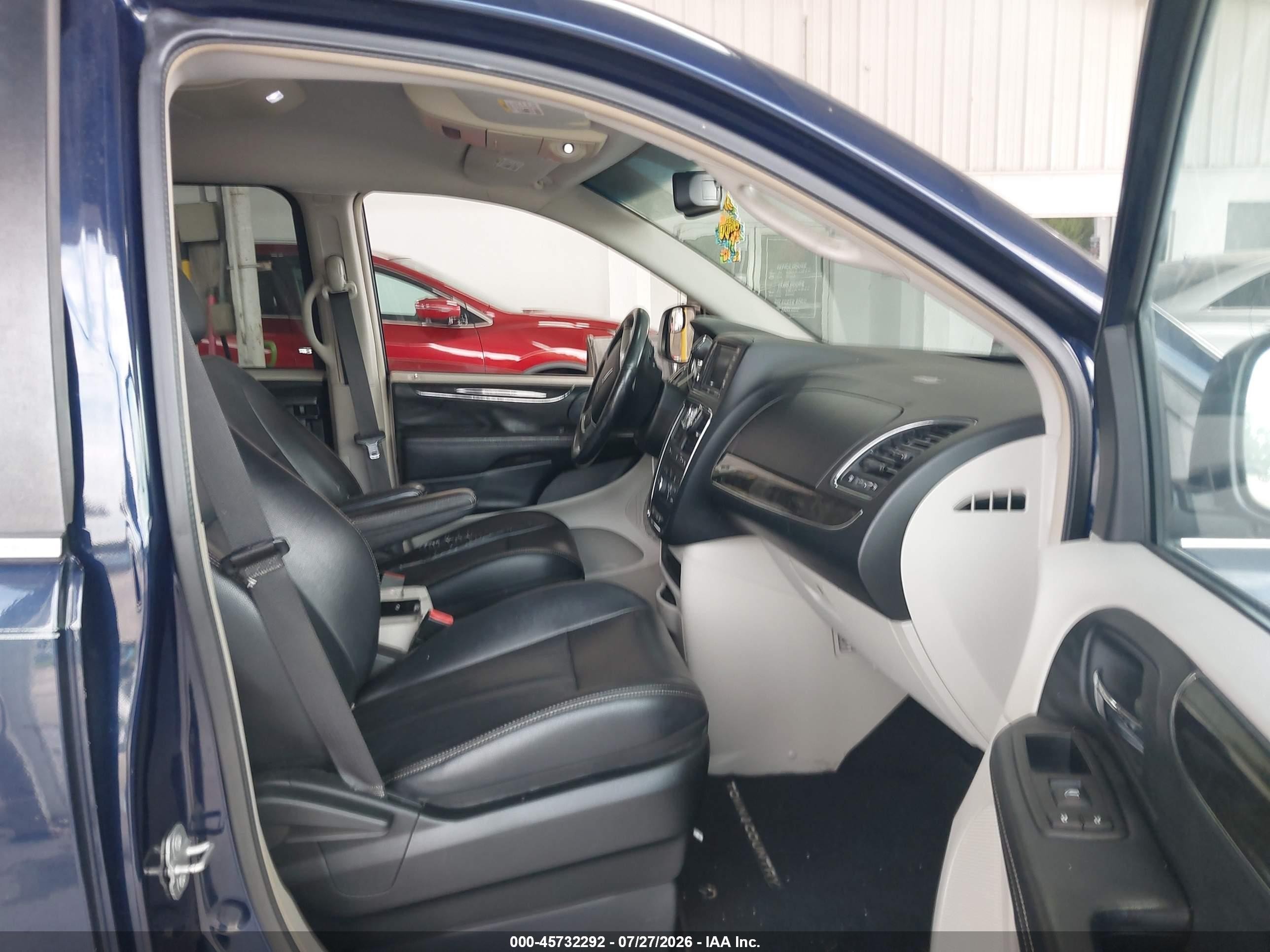 2014 Chrysler Town & Country Touring Синий vin: 2C4RC1BG1ER255770