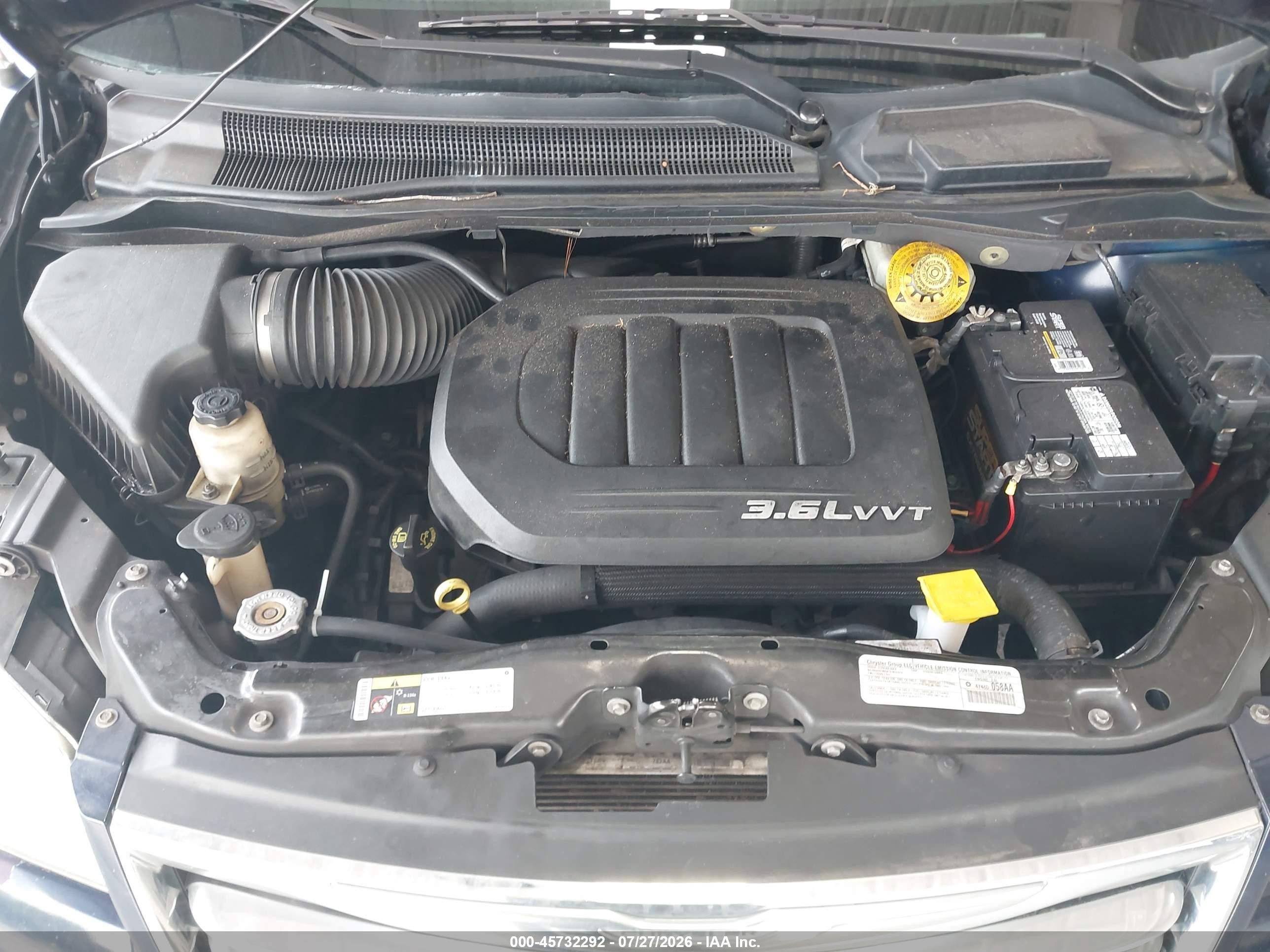 2014 Chrysler Town & Country Touring Синий vin: 2C4RC1BG1ER255770