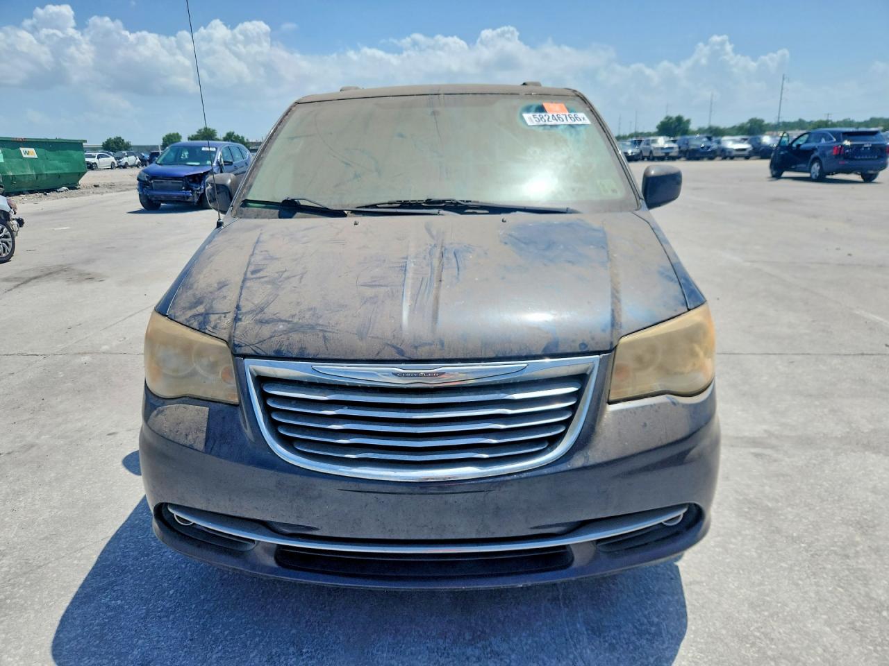2014 Chrysler Town & Country Touring Blue vin: 2C4RC1BG1ER270849