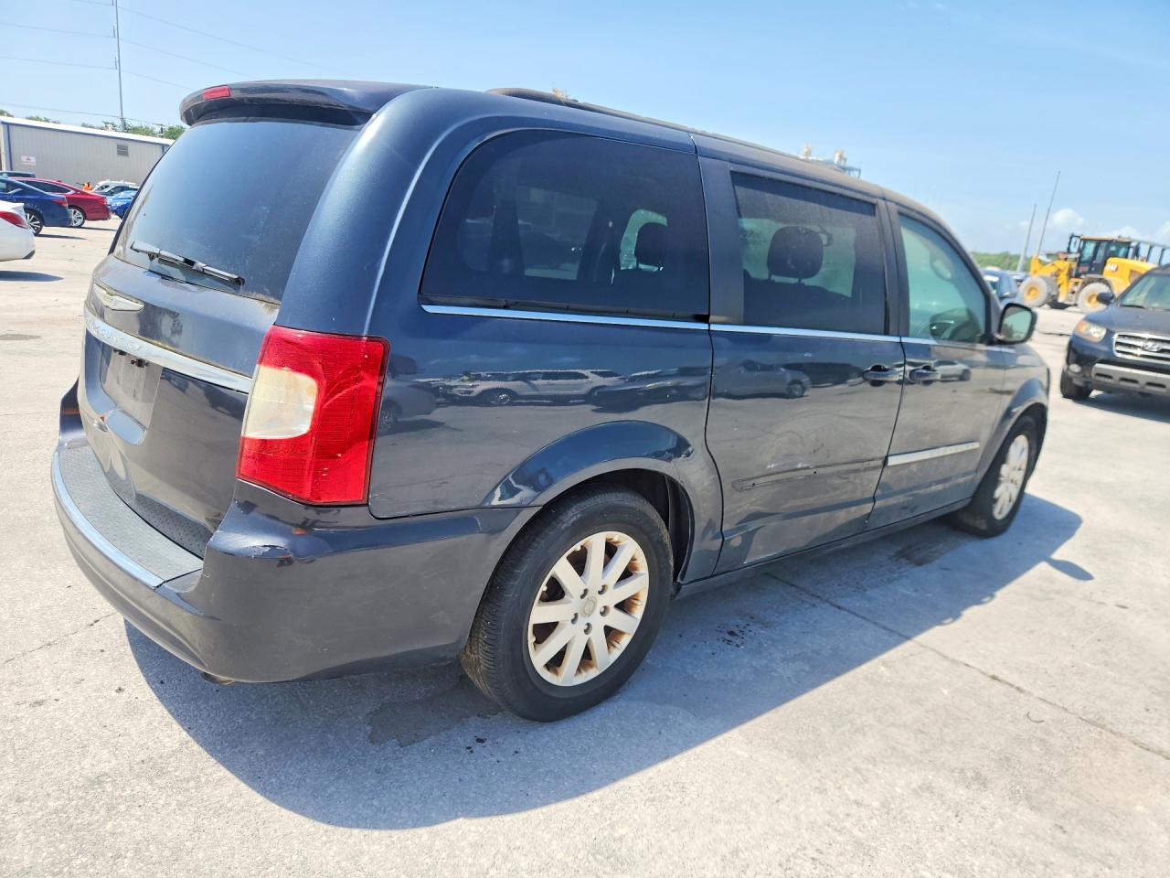 2014 Chrysler Town & Country Touring Blue vin: 2C4RC1BG1ER270849