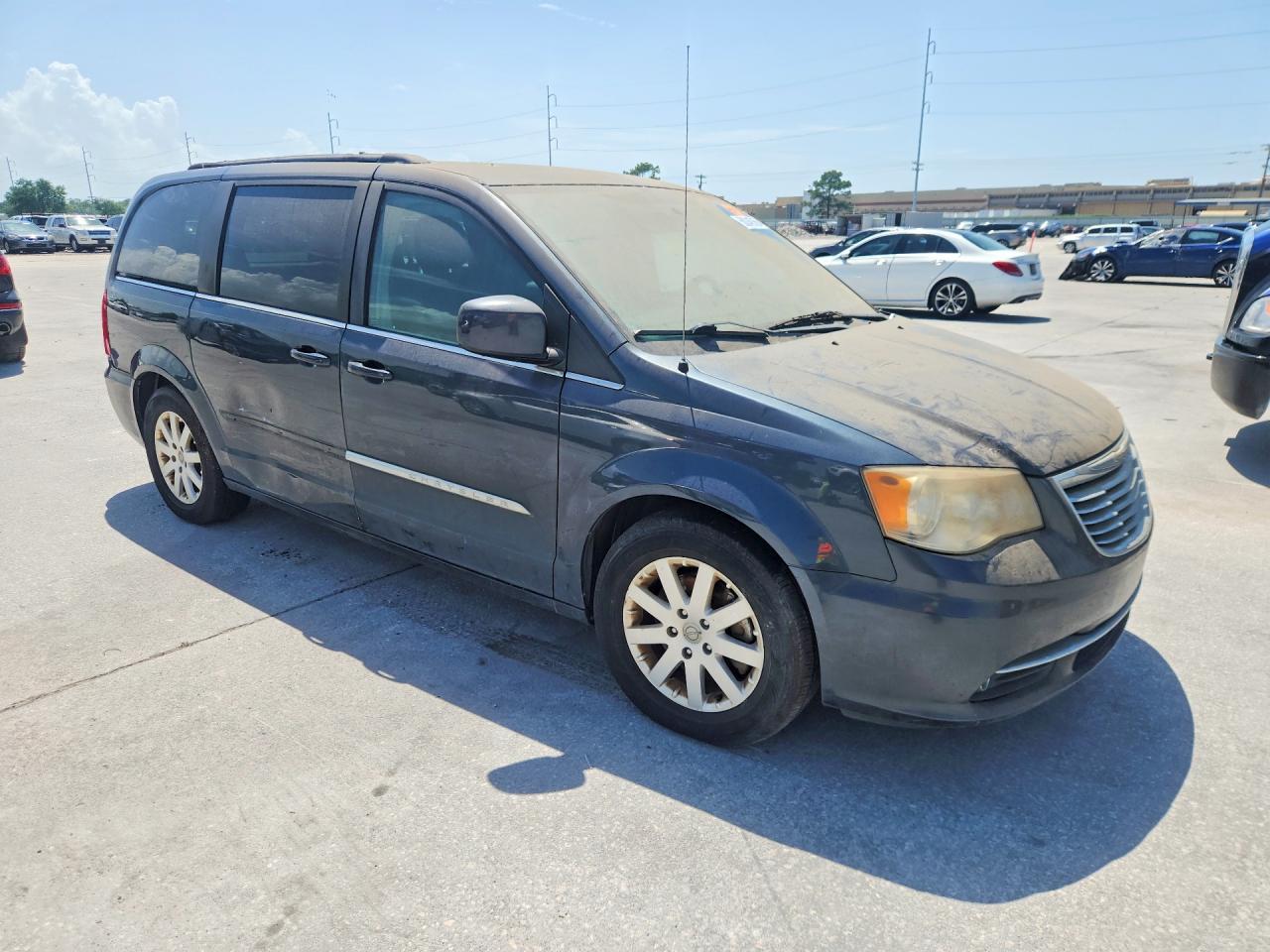 2014 Chrysler Town & Country Touring Blue vin: 2C4RC1BG1ER270849