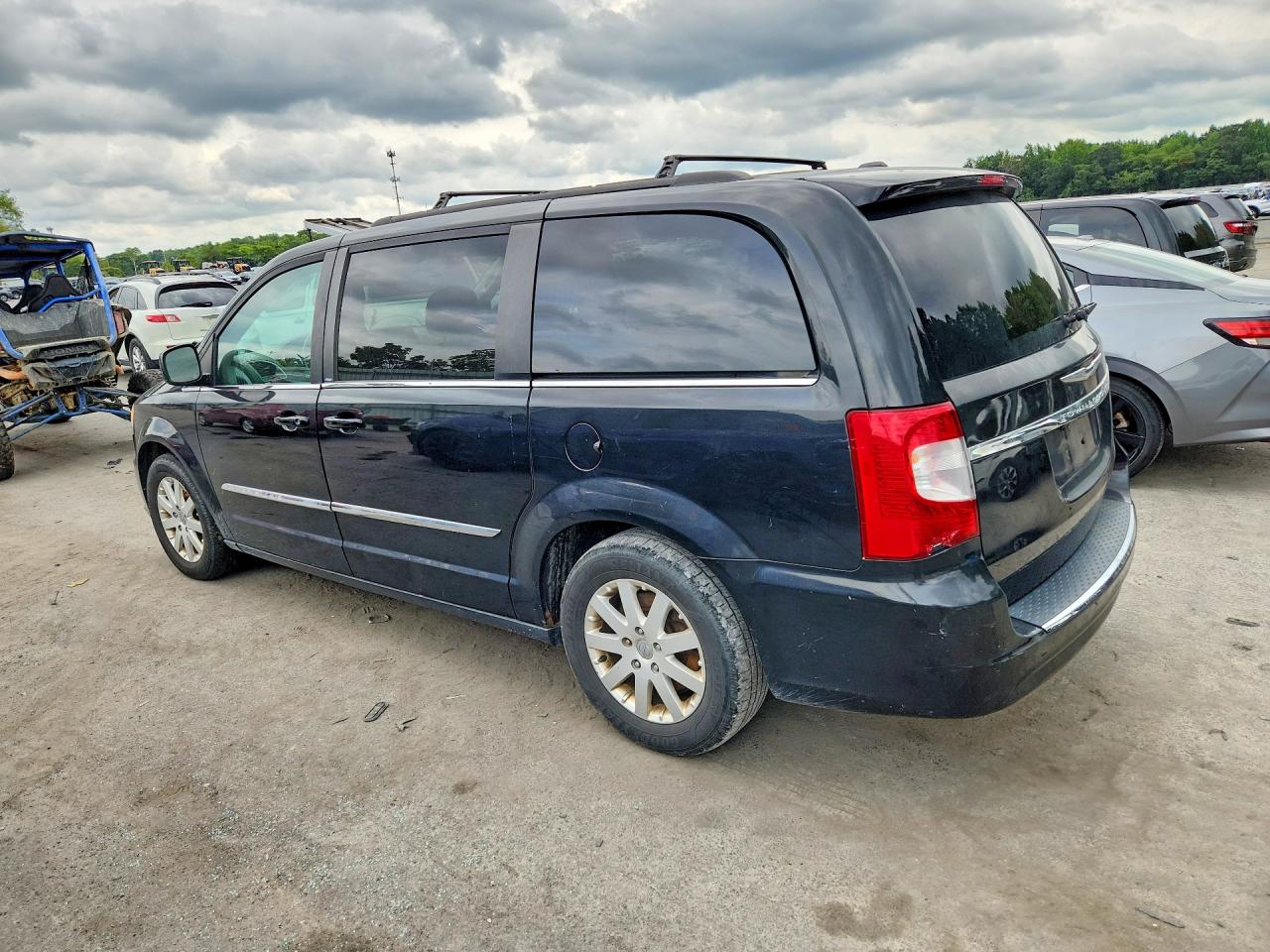 2014 Chrysler Town & Country Touring Черный vin: 2C4RC1BG1ER277946