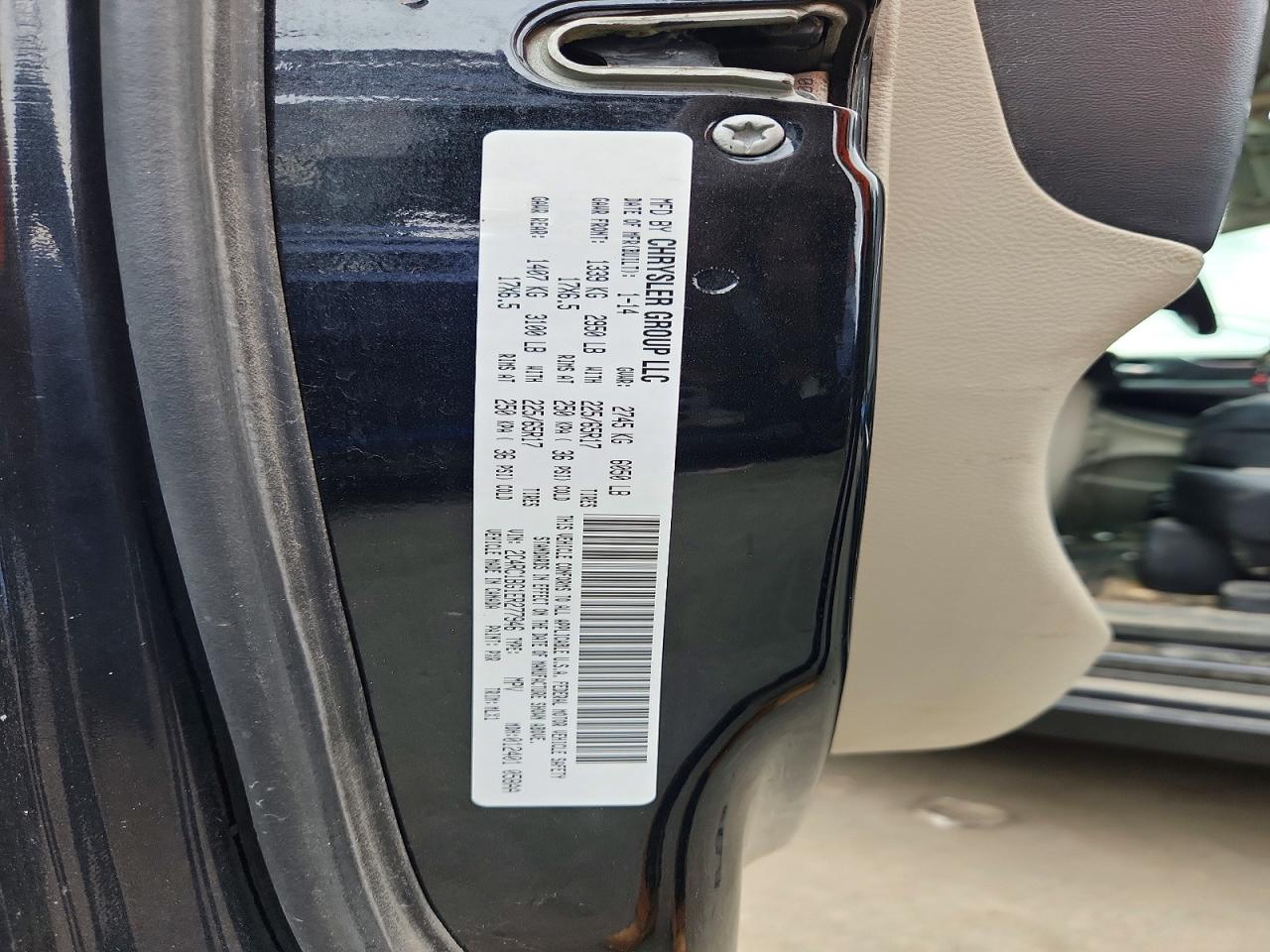 2014 Chrysler Town & Country Touring Черный vin: 2C4RC1BG1ER277946