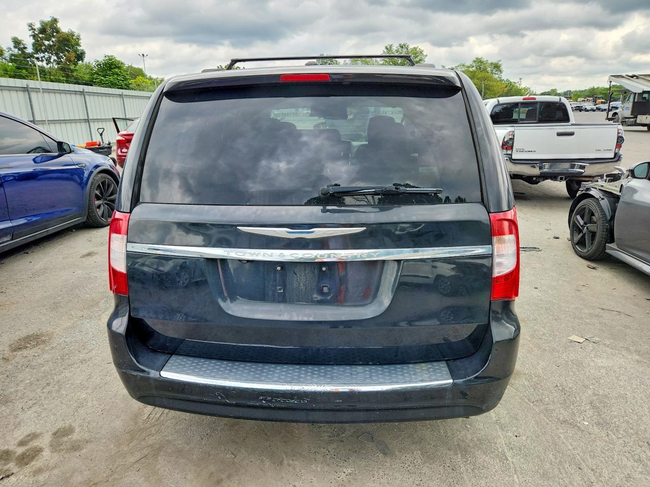 2014 Chrysler Town & Country Touring Черный vin: 2C4RC1BG1ER277946