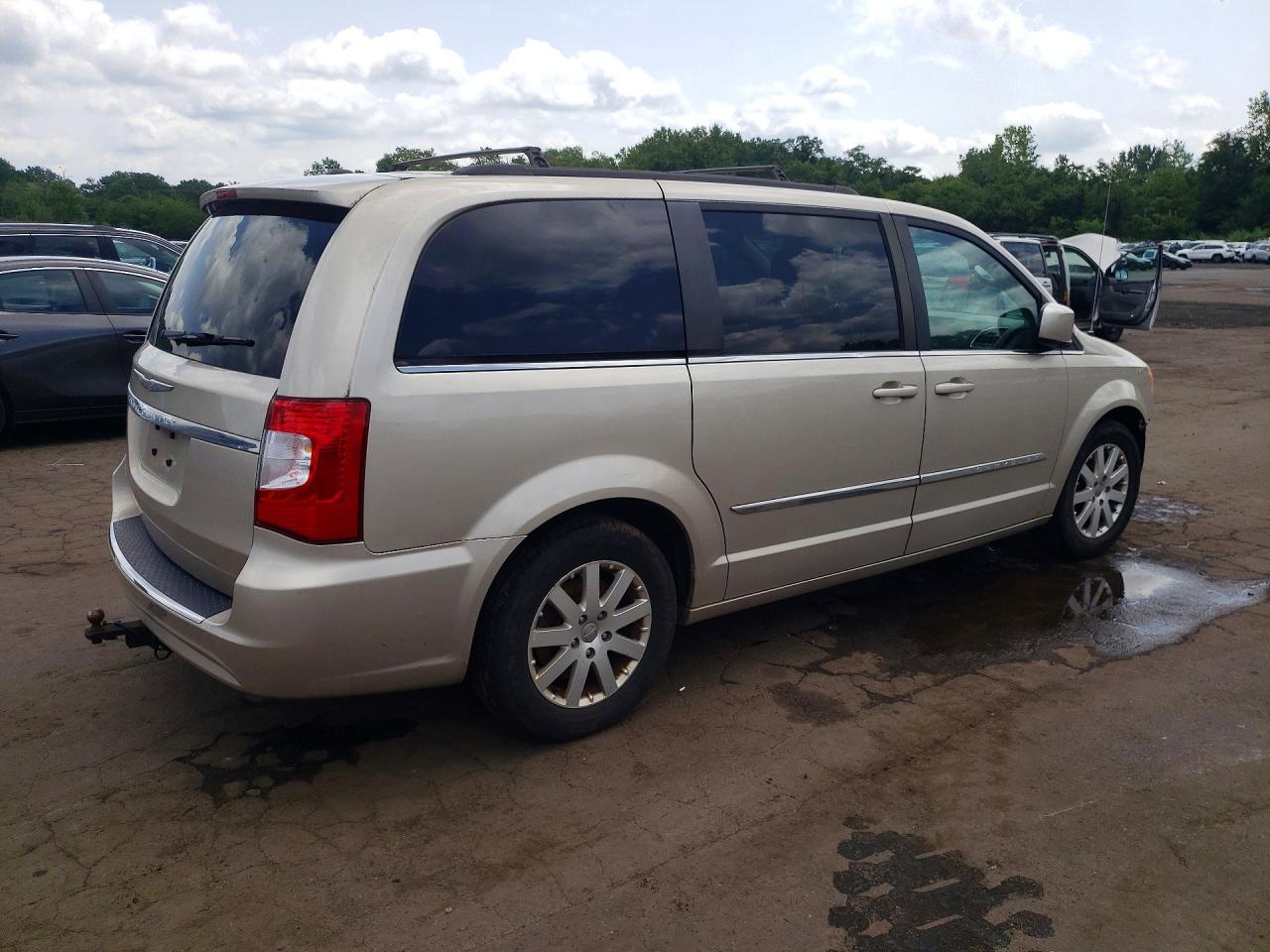 2014 Chrysler Town & Country Touring Золотой vin: 2C4RC1BG1ER396175