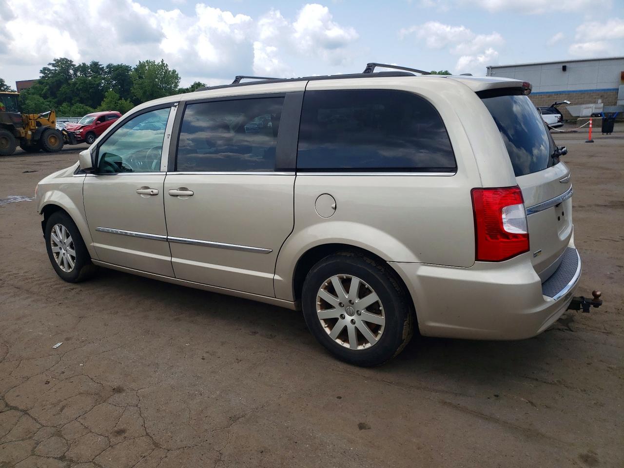 2014 Chrysler Town & Country Touring Золотой vin: 2C4RC1BG1ER396175