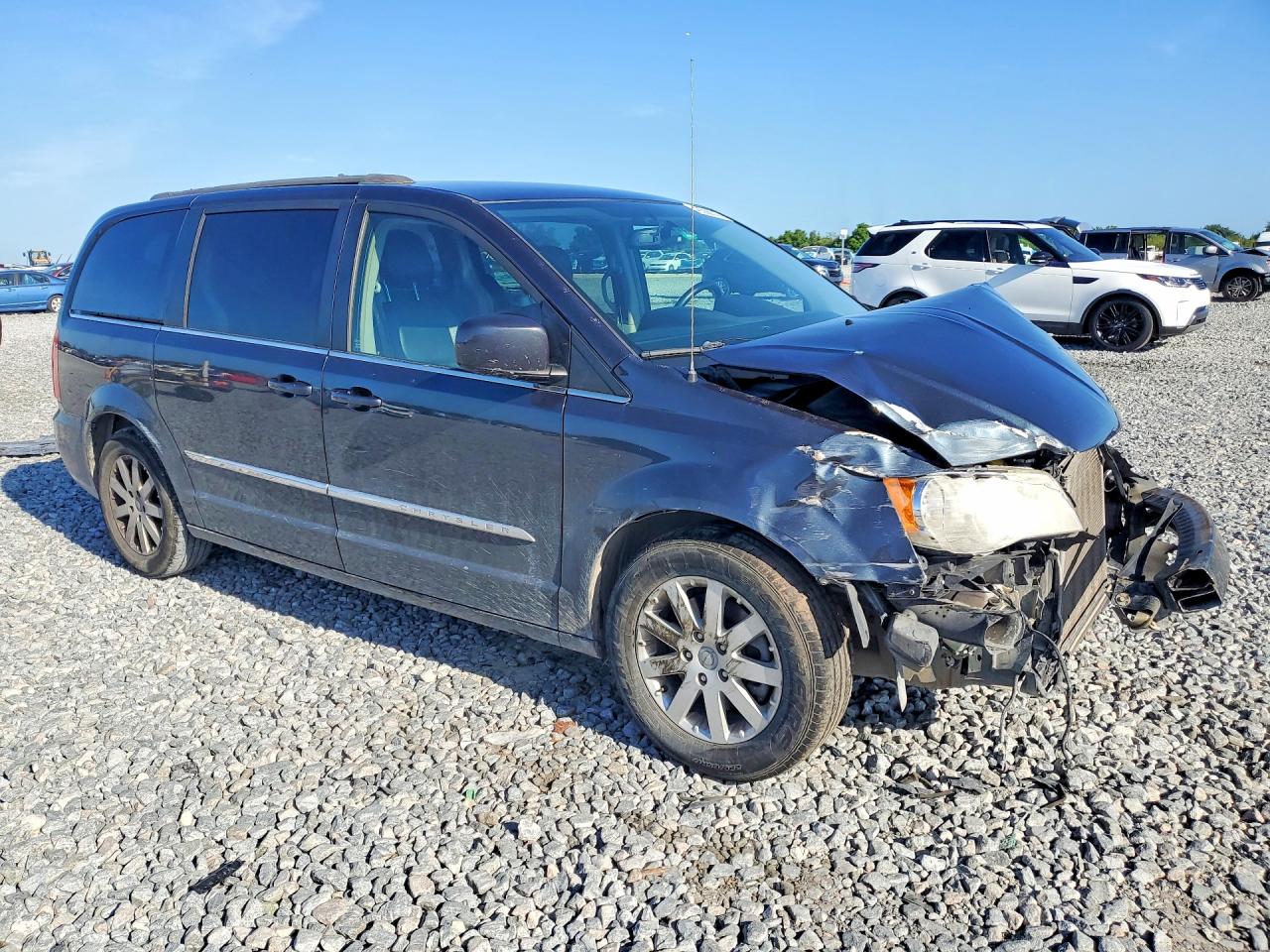 2014 Chrysler Town & Country Touring Gray vin: 2C4RC1BG1ER435329