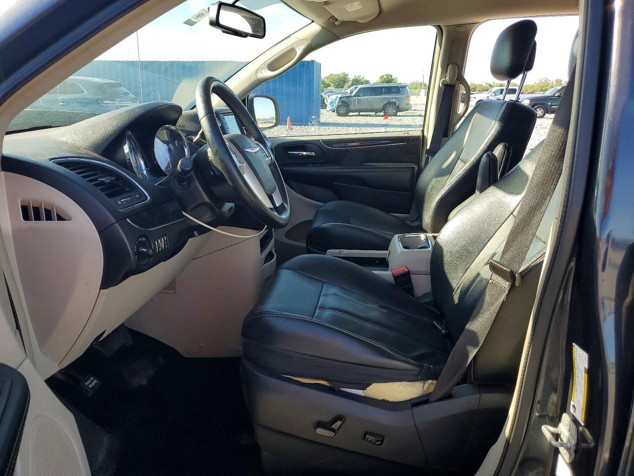2014 Chrysler Town & Country Touring Gray vin: 2C4RC1BG1ER435329