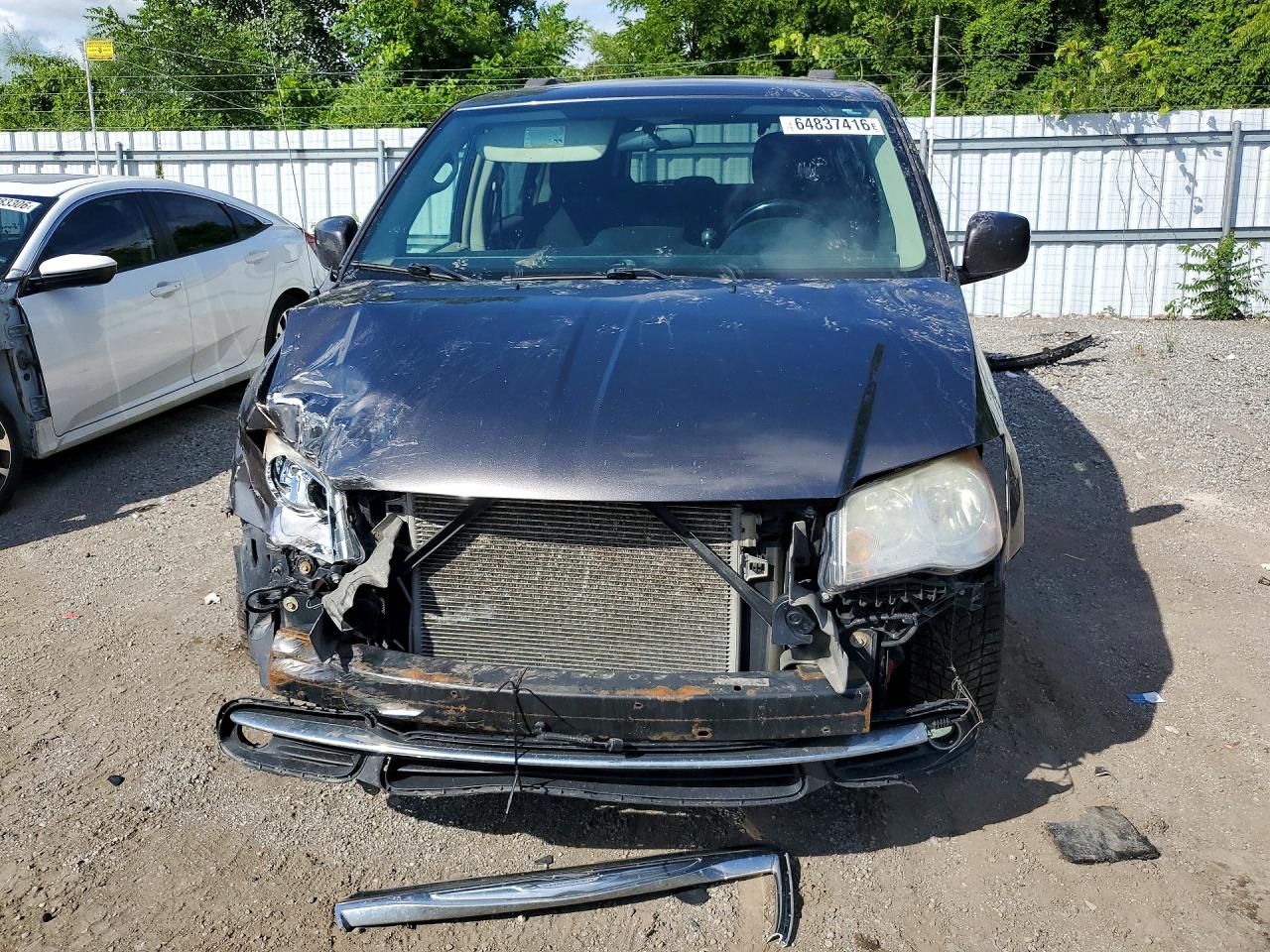 2015 Chrysler Town & Country Touring Gray vin: 2C4RC1BG1FR501749