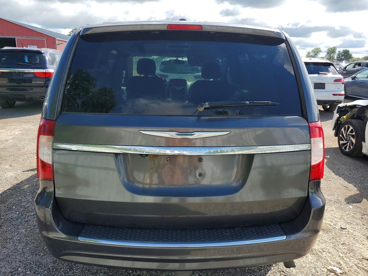 2015 Chrysler Town & Country Touring Gray vin: 2C4RC1BG1FR501749