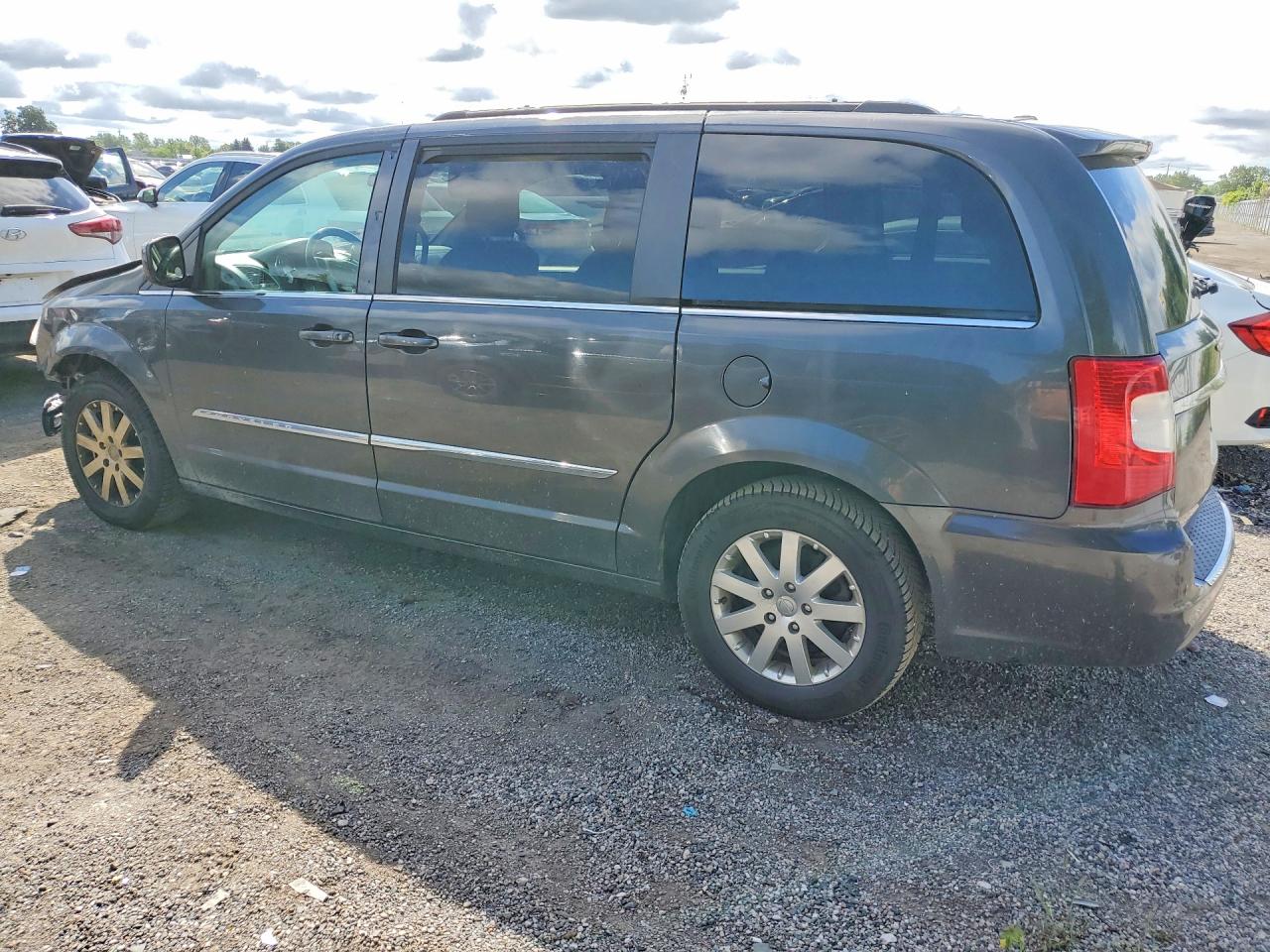 2015 Chrysler Town & Country Touring Gray vin: 2C4RC1BG1FR501749