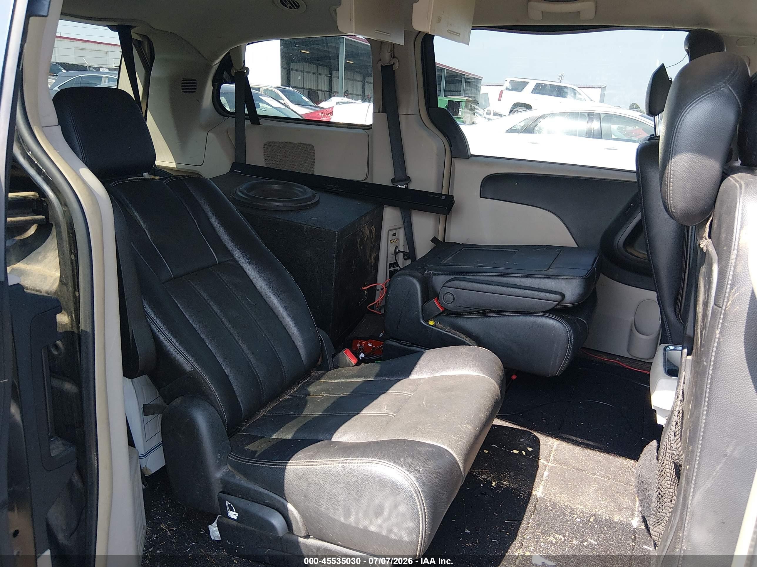 2015 Chrysler Town & Country Touring Black vin: 2C4RC1BG1FR510323