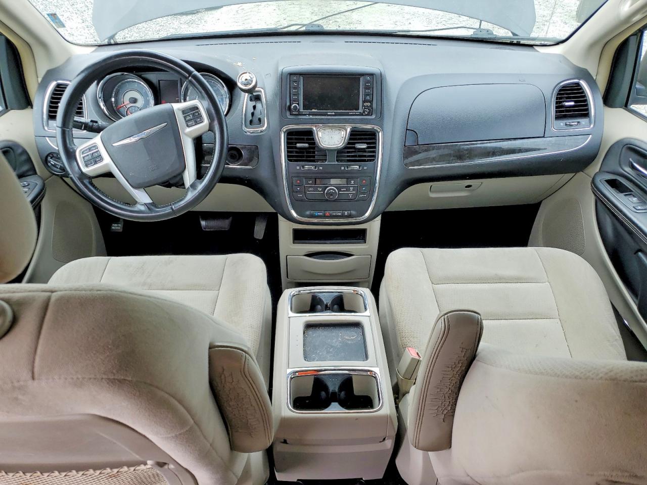 2015 Chrysler Town & Country Touring Серый vin: 2C4RC1BG1FR513545