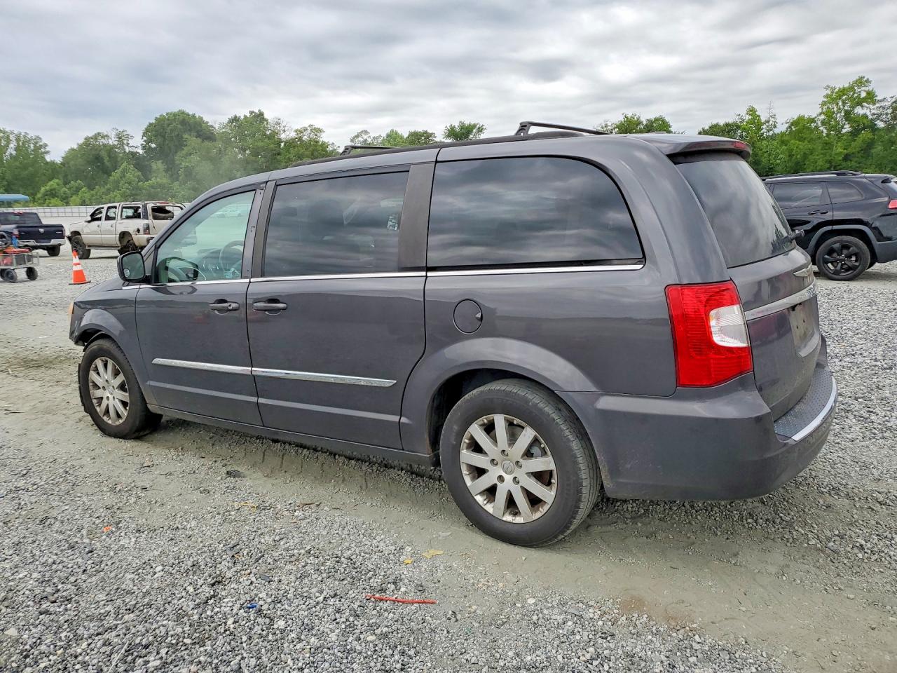 2015 Chrysler Town & Country Touring Серый vin: 2C4RC1BG1FR513545
