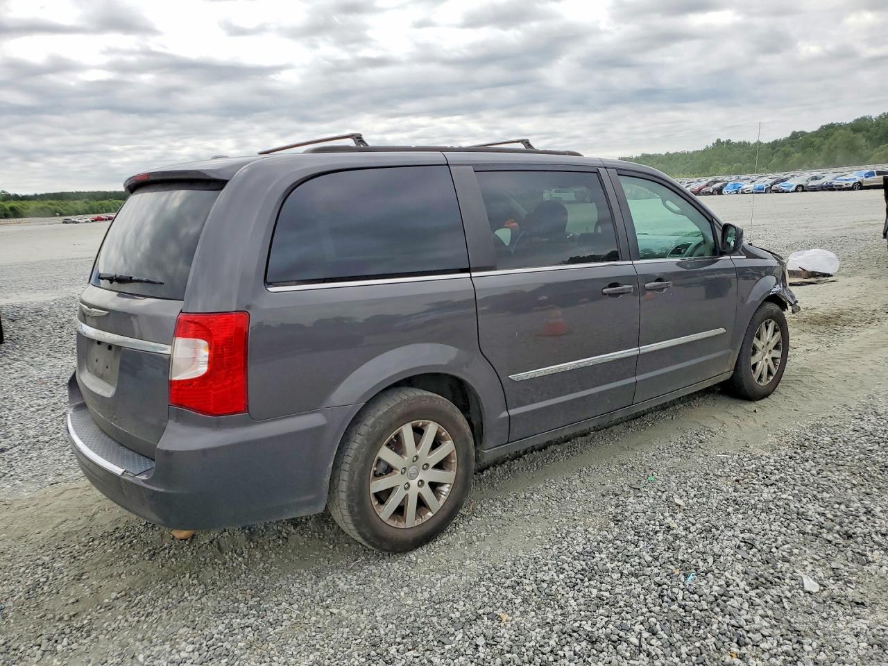 2015 Chrysler Town & Country Touring Серый vin: 2C4RC1BG1FR513545