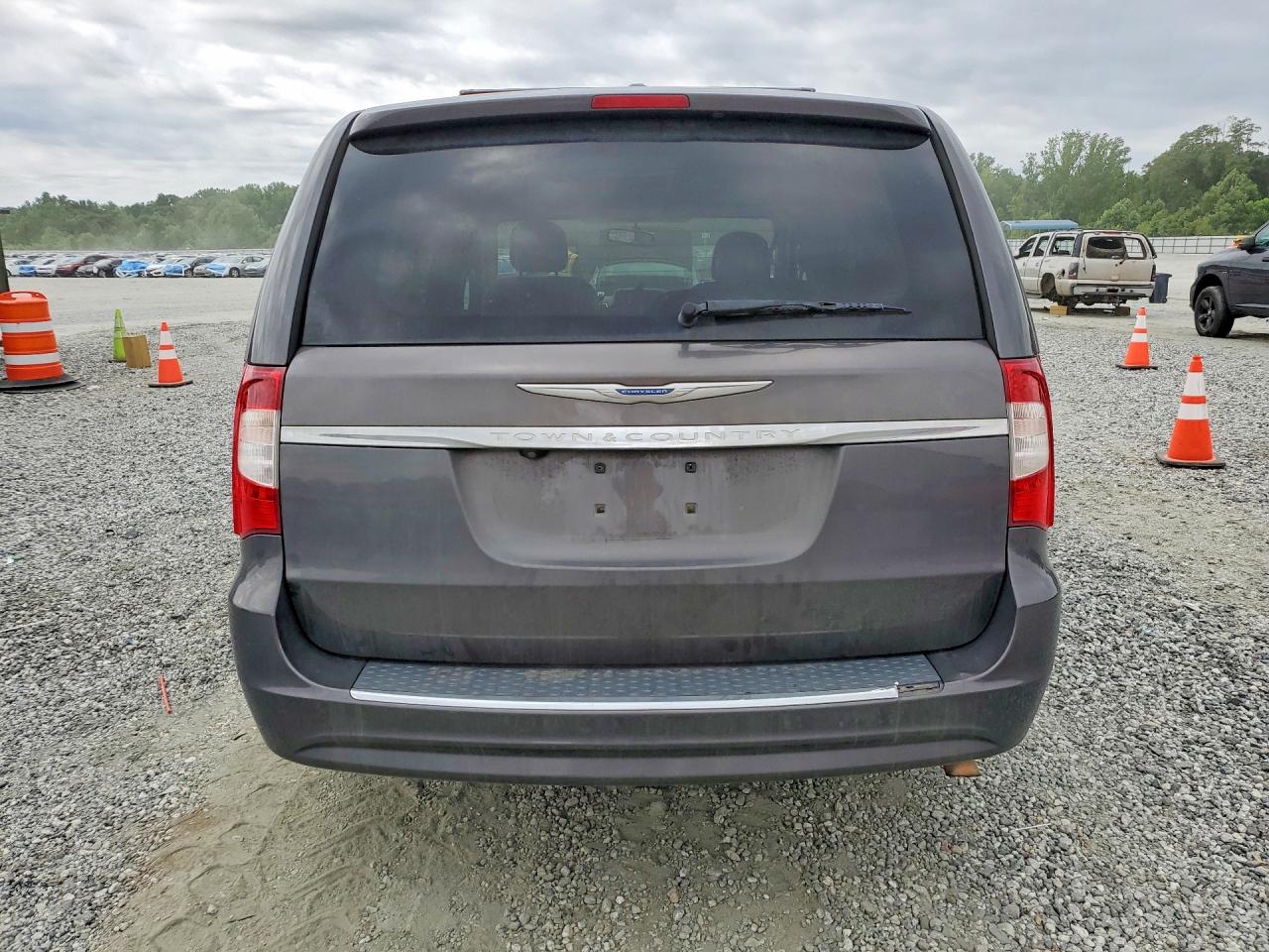 2015 Chrysler Town & Country Touring Серый vin: 2C4RC1BG1FR513545