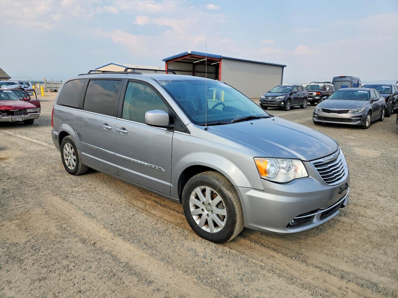 2015 Chrysler Town & Country Touring Серебряный vin: 2C4RC1BG1FR636634