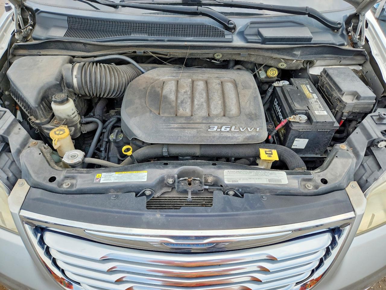 2012 Chrysler Town & Country Touring Серебряный vin: 2C4RC1BG2CR125879
