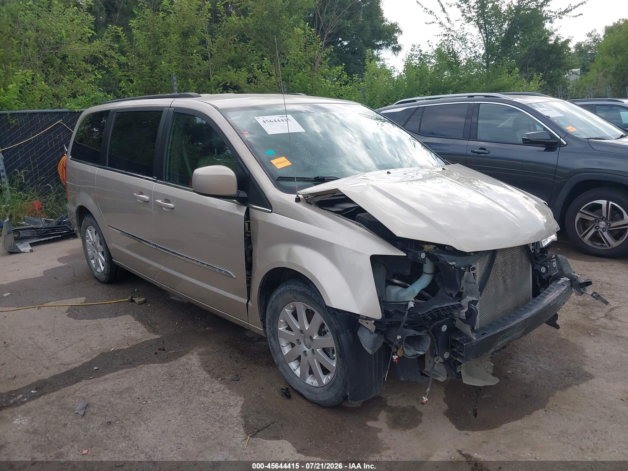 2012 Chrysler Town & Country Touring Gold vin: 2C4RC1BG2CR237615