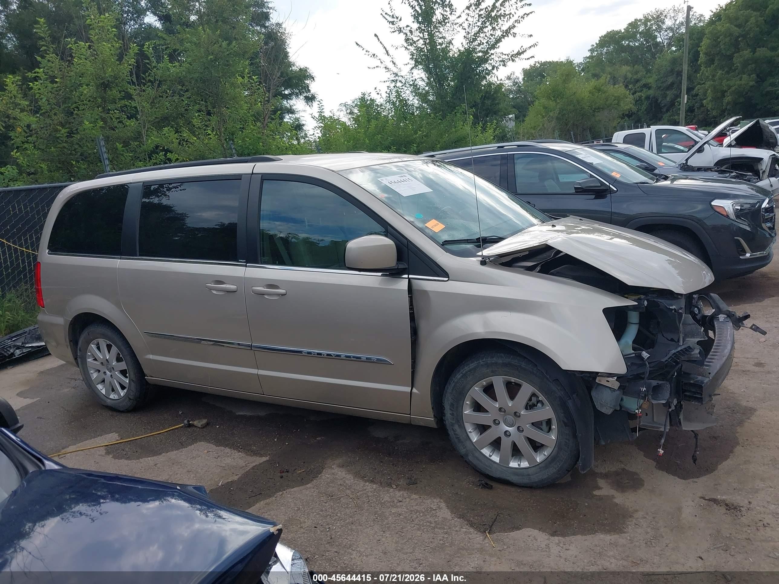 2012 Chrysler Town & Country Touring Gold vin: 2C4RC1BG2CR237615