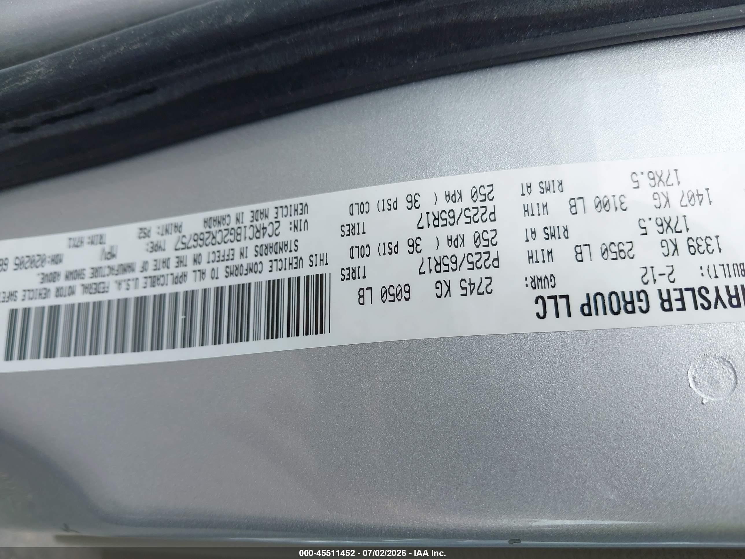 2012 Chrysler Town & Country Touring Серебряный vin: 2C4RC1BG2CR266757