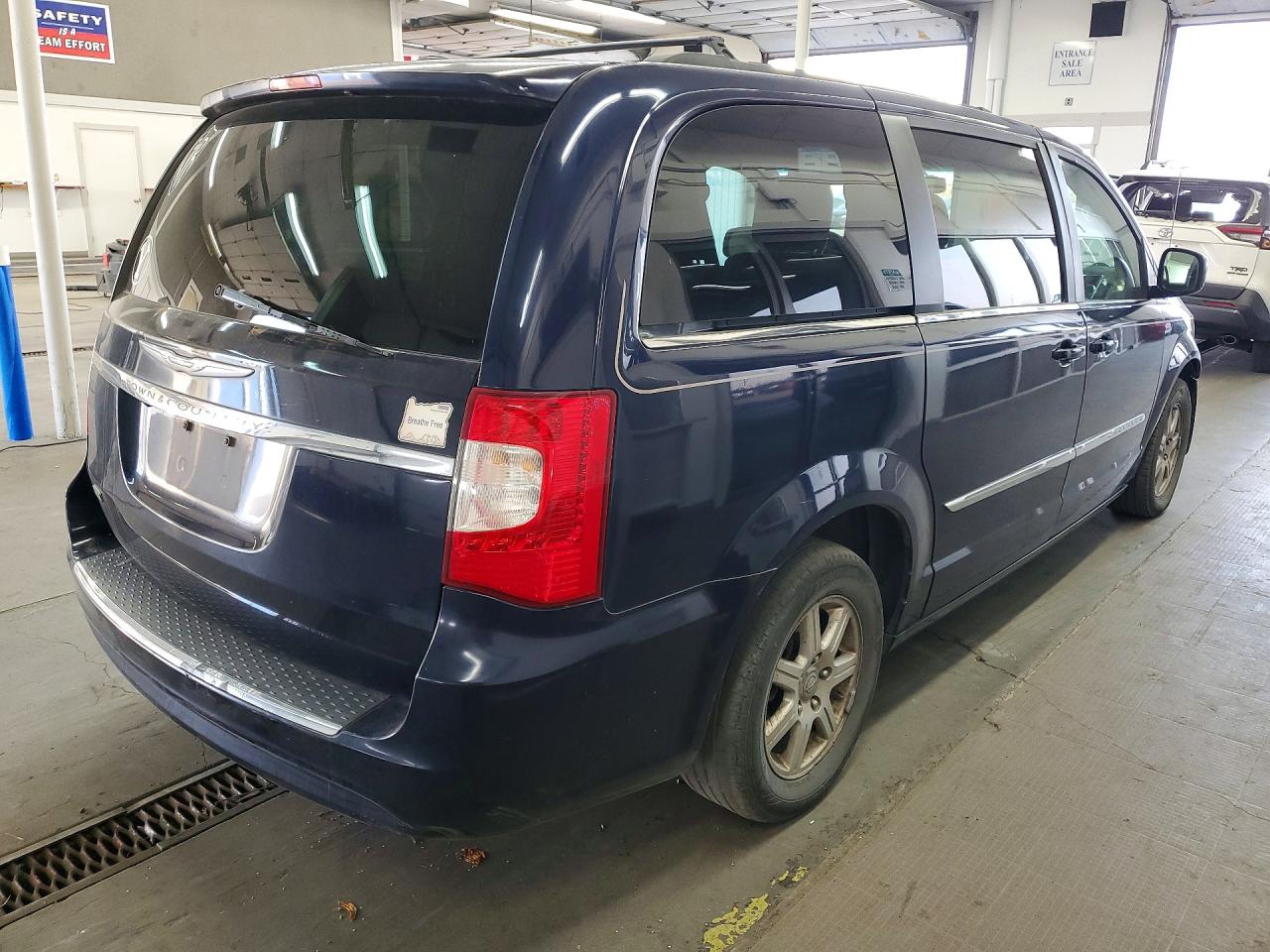 2012 Chrysler Town & Country Touring Синий vin: 2C4RC1BG2CR318985