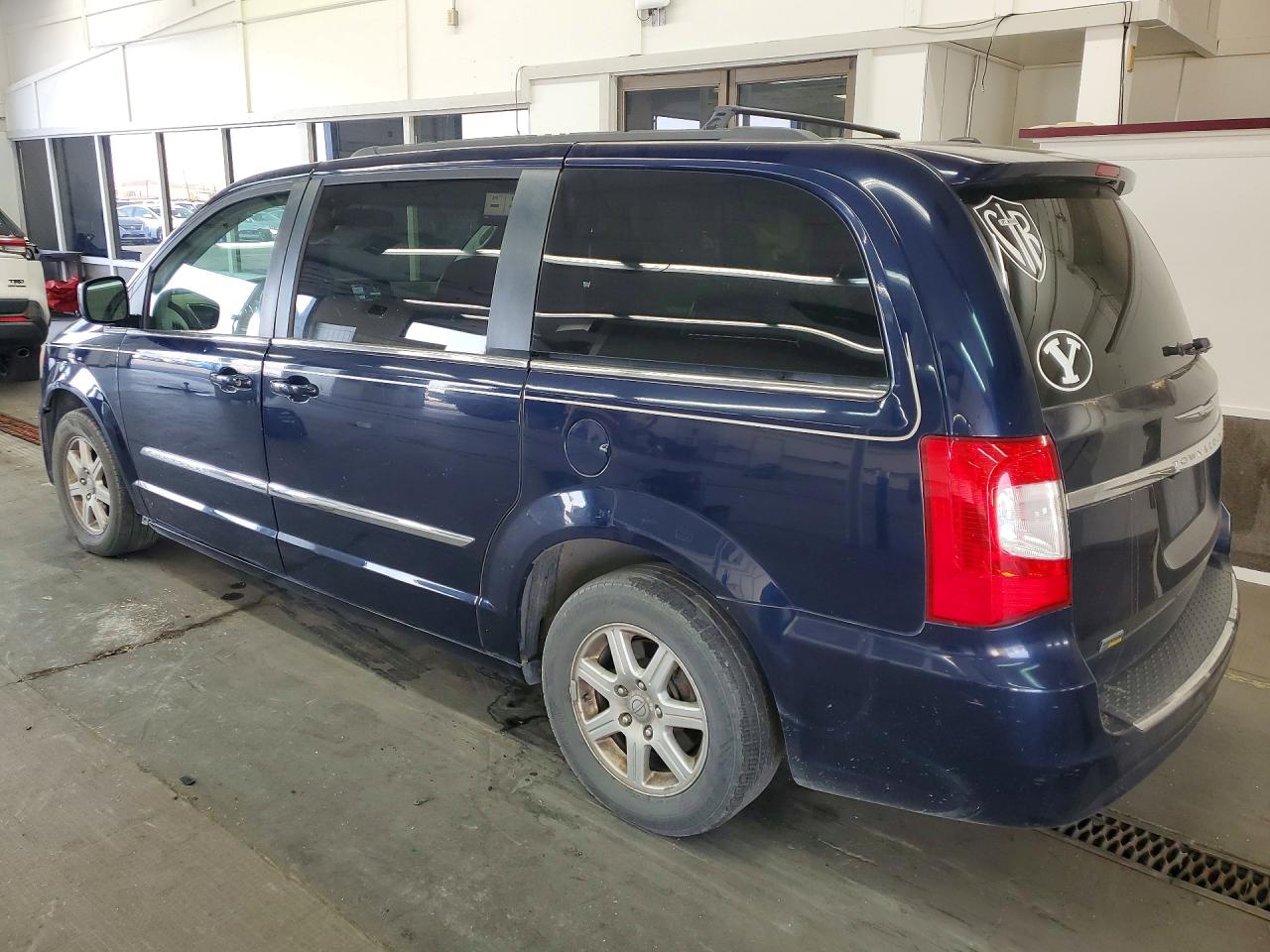 2012 Chrysler Town & Country Touring Синий vin: 2C4RC1BG2CR318985