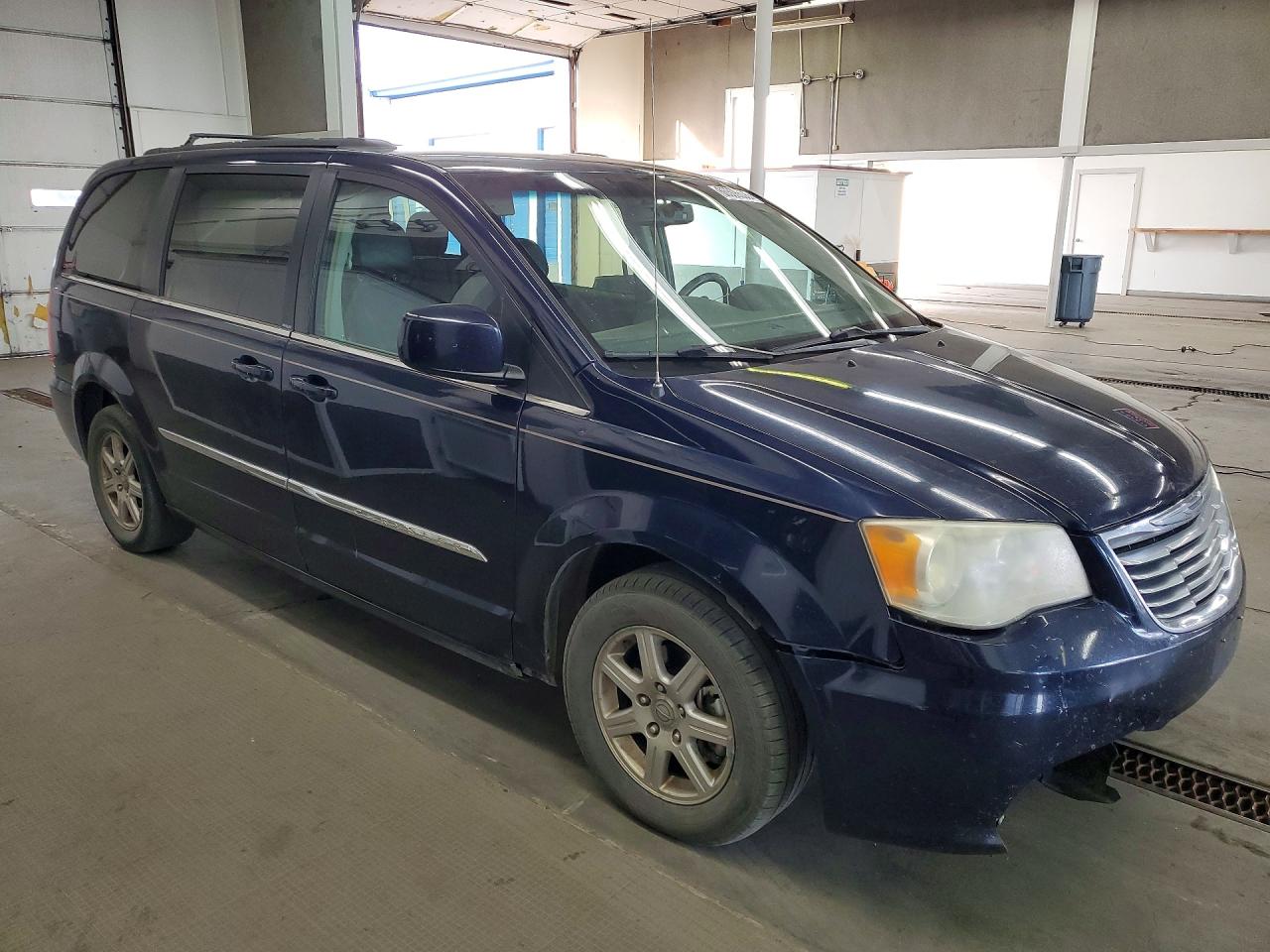 2012 Chrysler Town & Country Touring Синий vin: 2C4RC1BG2CR318985