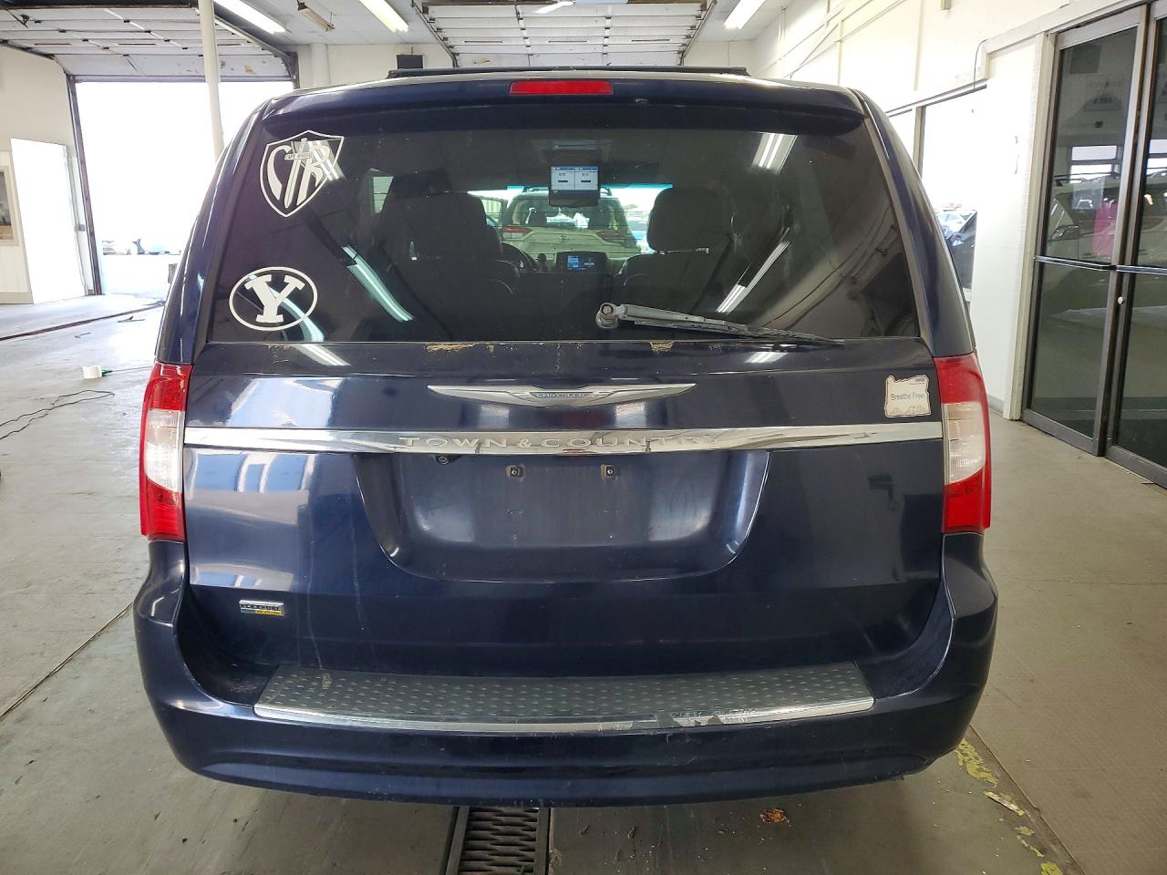 2012 Chrysler Town & Country Touring Синий vin: 2C4RC1BG2CR318985