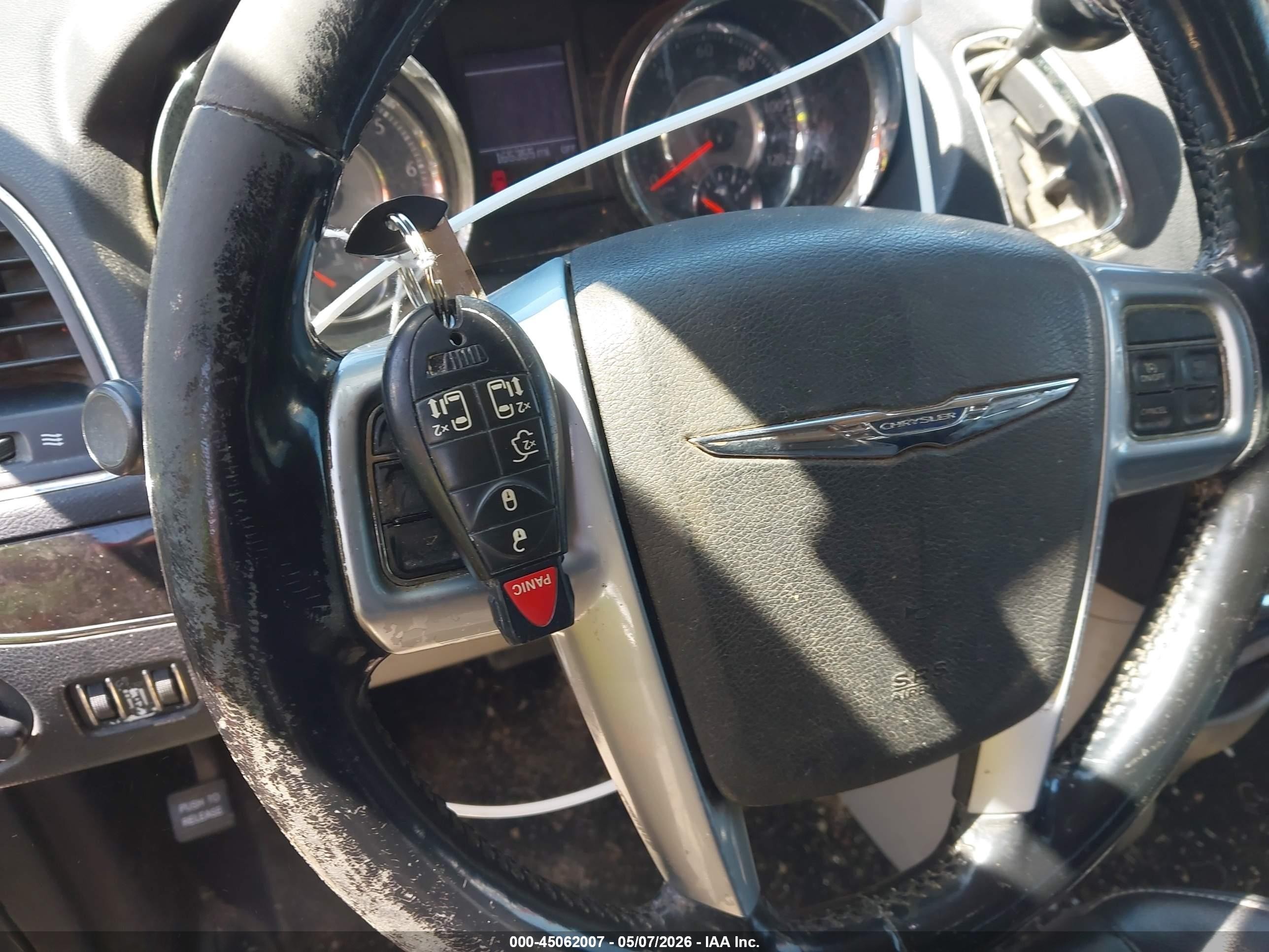 2012 Chrysler Town & Country Touring Серый vin: 2C4RC1BG2CR344826