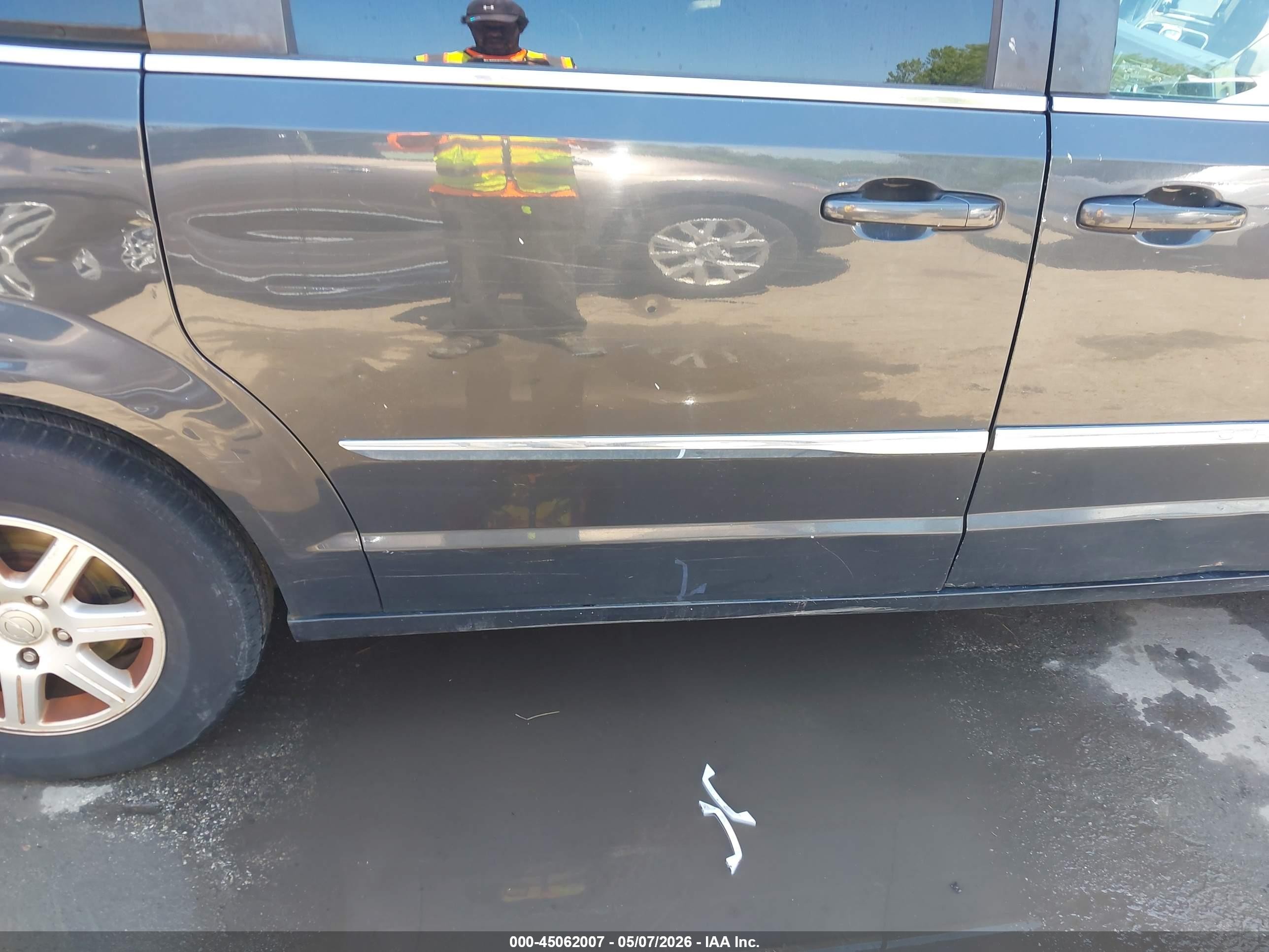 2012 Chrysler Town & Country Touring Серый vin: 2C4RC1BG2CR344826