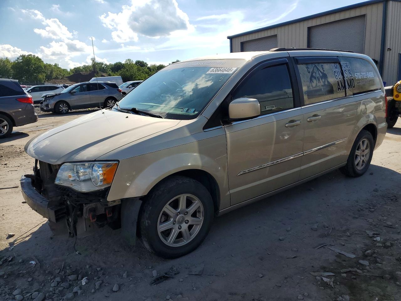 2012 Chrysler Town & Country Touring Beige vin: 2C4RC1BG2CR411246