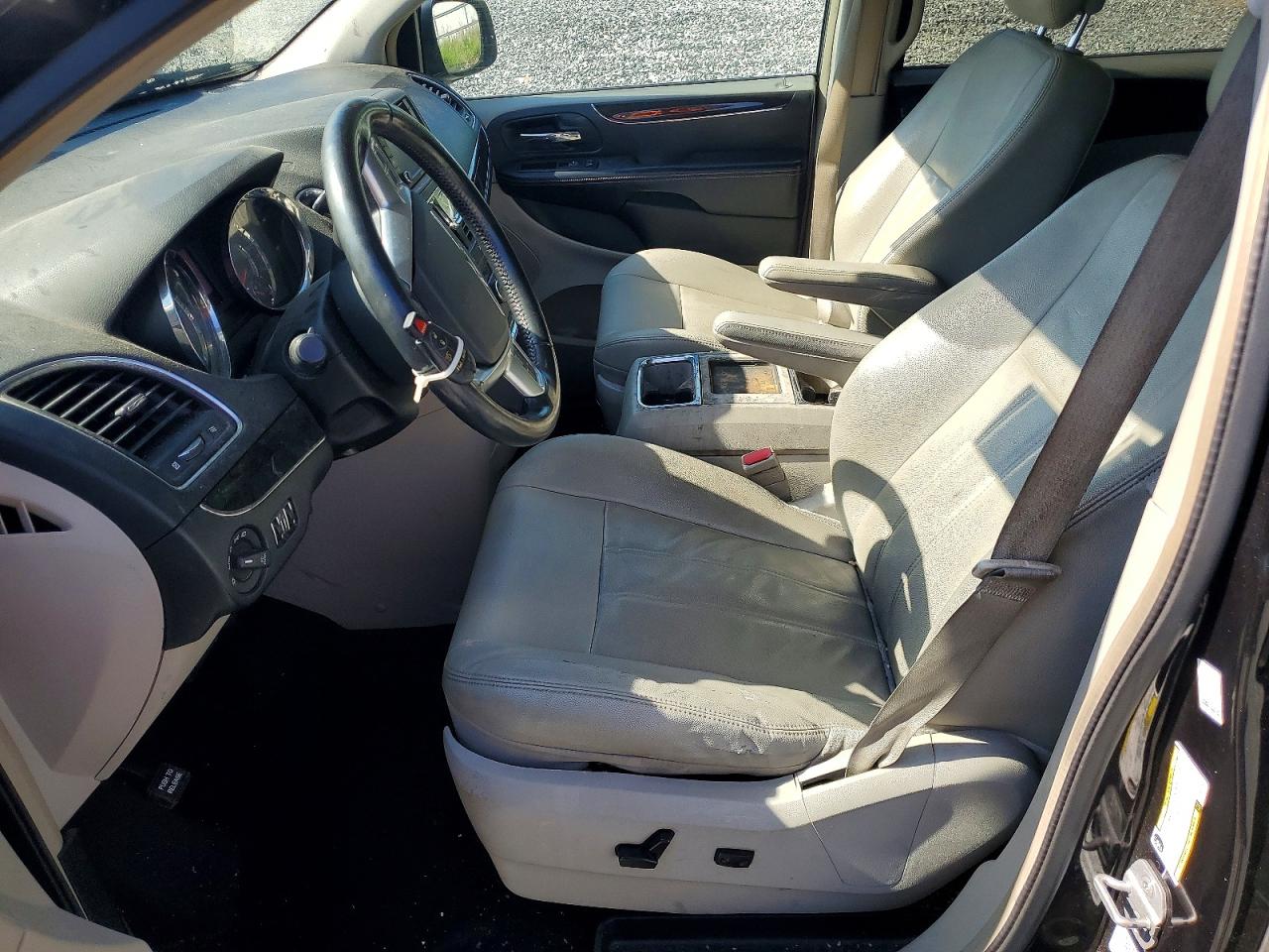 2013 Chrysler Town & Country Touring Black vin: 2C4RC1BG2DR519304