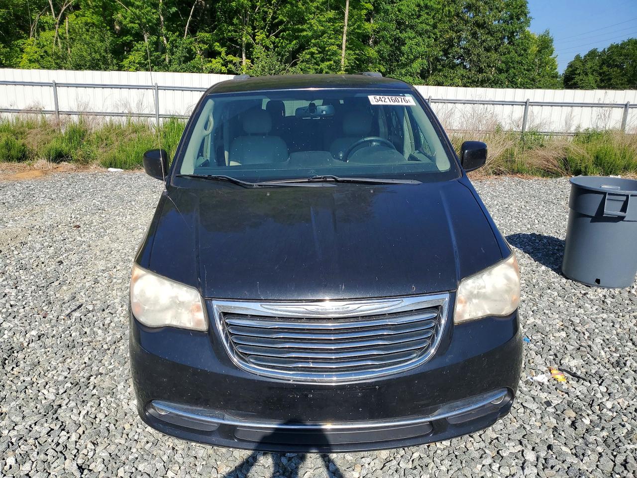 2013 Chrysler Town & Country Touring Black vin: 2C4RC1BG2DR519304