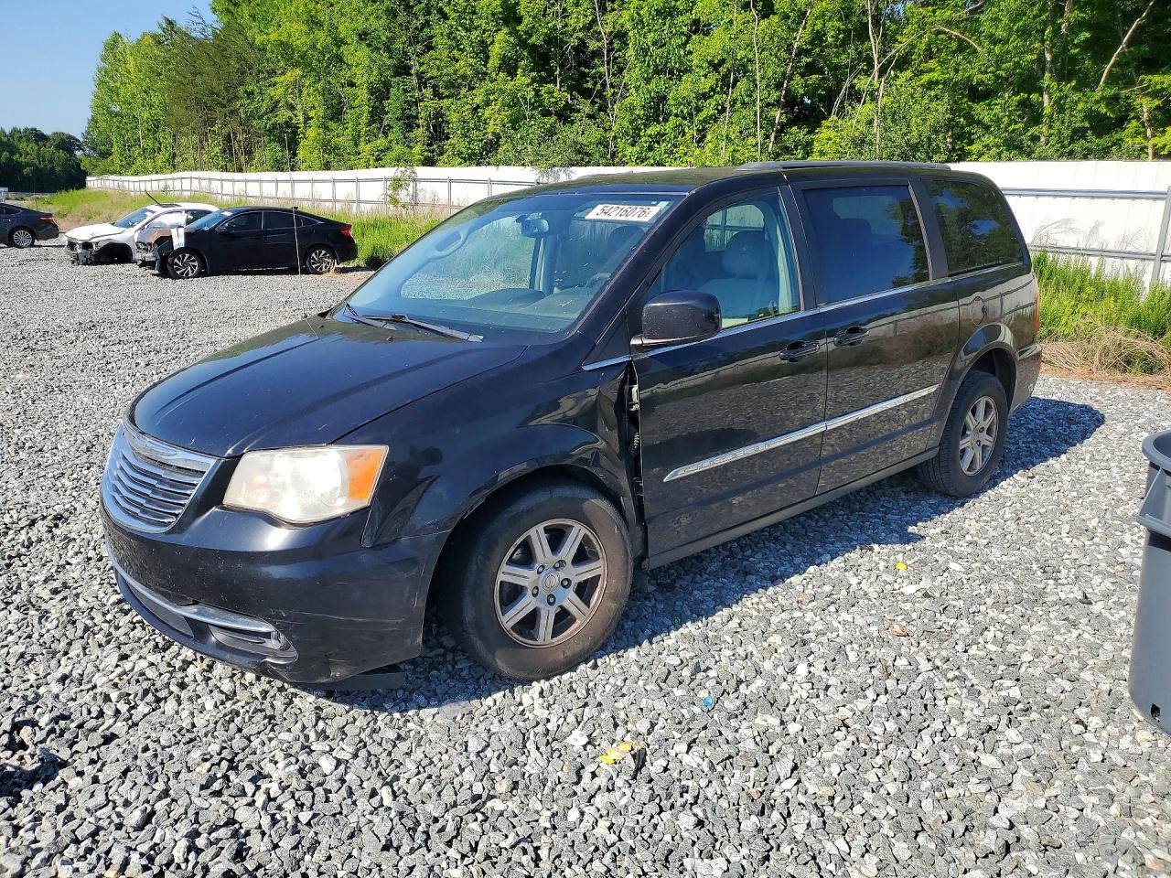 2013 Chrysler Town & Country Touring Black vin: 2C4RC1BG2DR519304