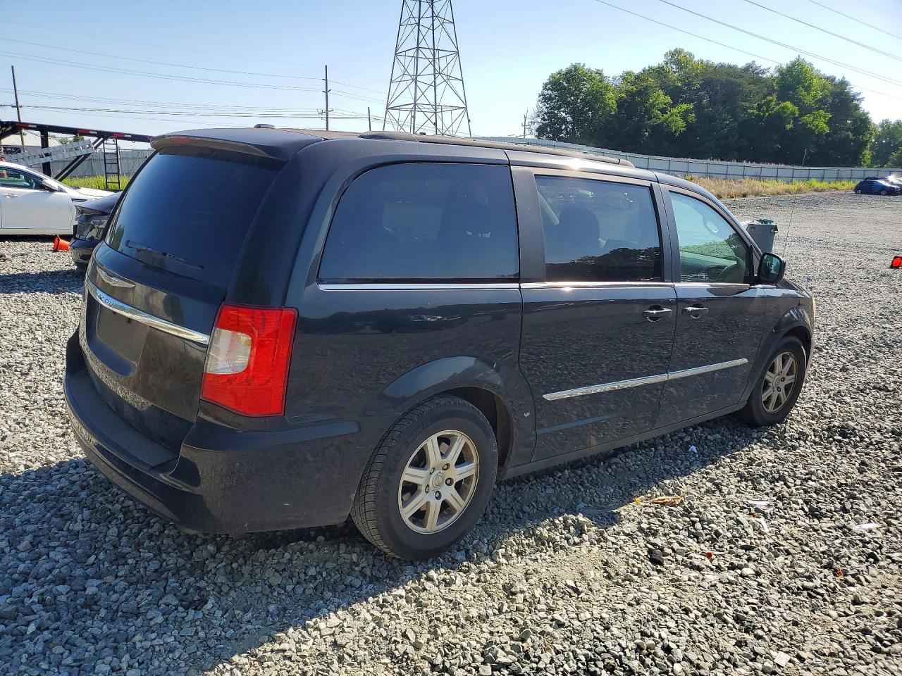 2013 Chrysler Town & Country Touring Black vin: 2C4RC1BG2DR519304