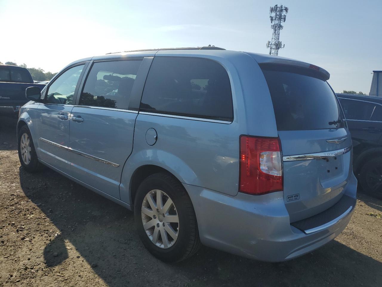 2013 Chrysler Town & Country Touring Синий vin: 2C4RC1BG2DR588512