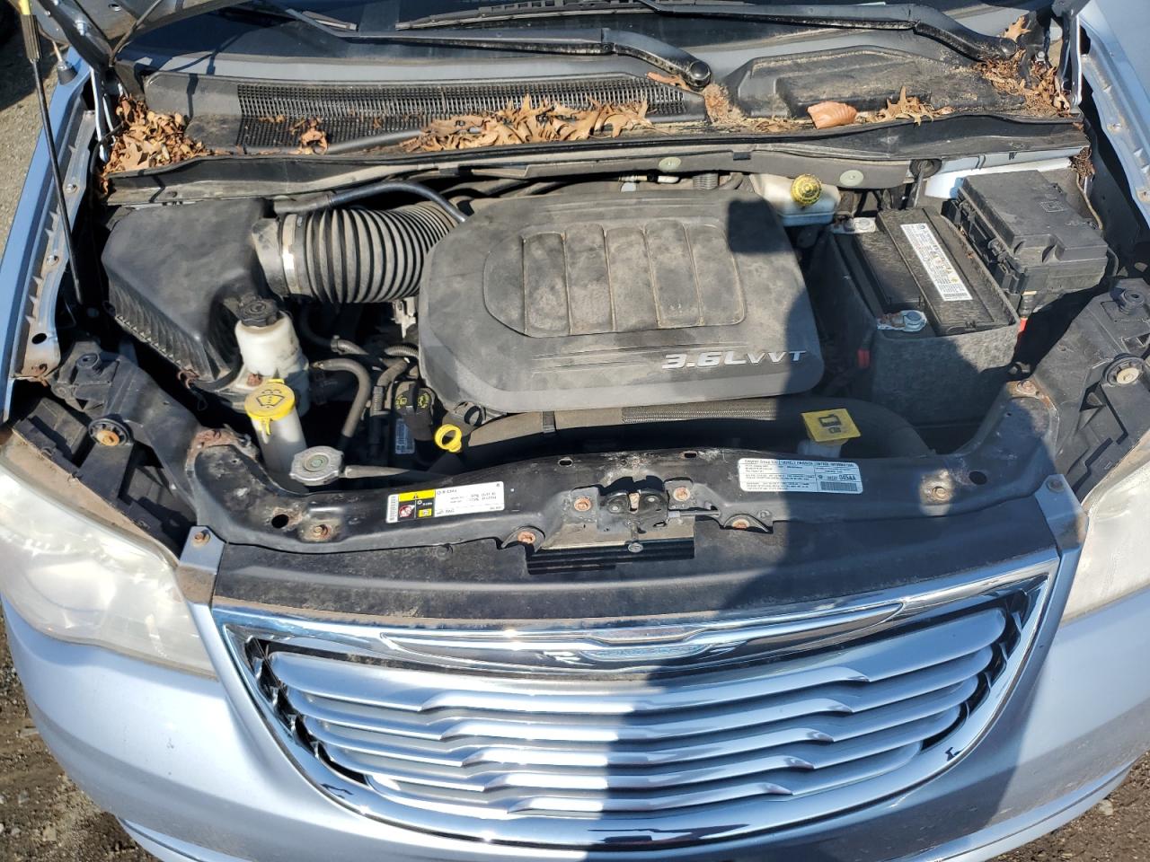 2013 Chrysler Town & Country Touring Синий vin: 2C4RC1BG2DR588512