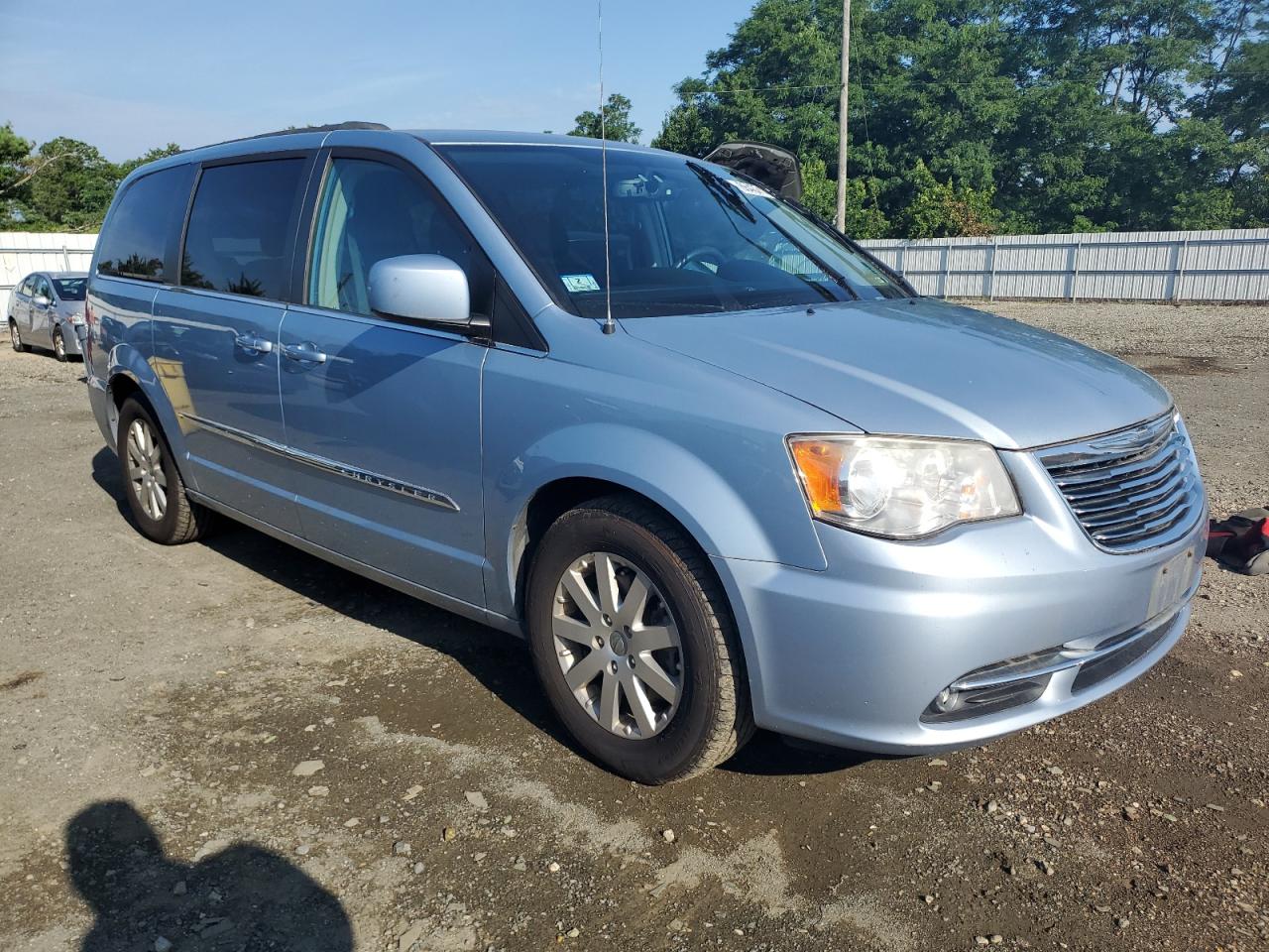 2013 Chrysler Town & Country Touring Синий vin: 2C4RC1BG2DR588512