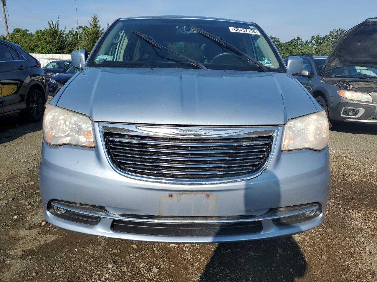 2013 Chrysler Town & Country Touring Синий vin: 2C4RC1BG2DR588512
