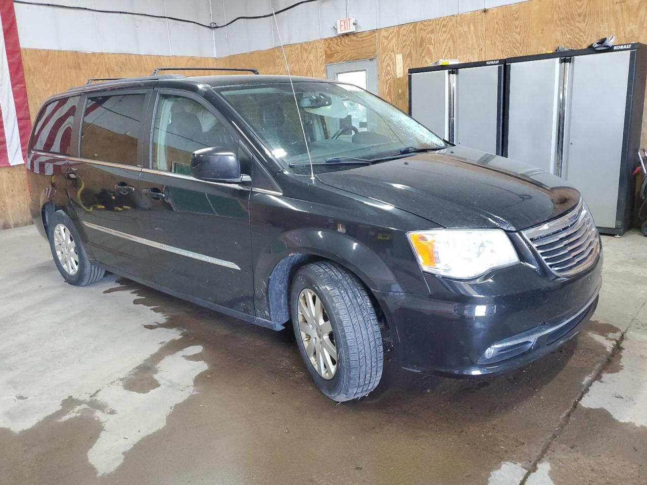 2013 Chrysler Town & Country Touring Black vin: 2C4RC1BG2DR646683