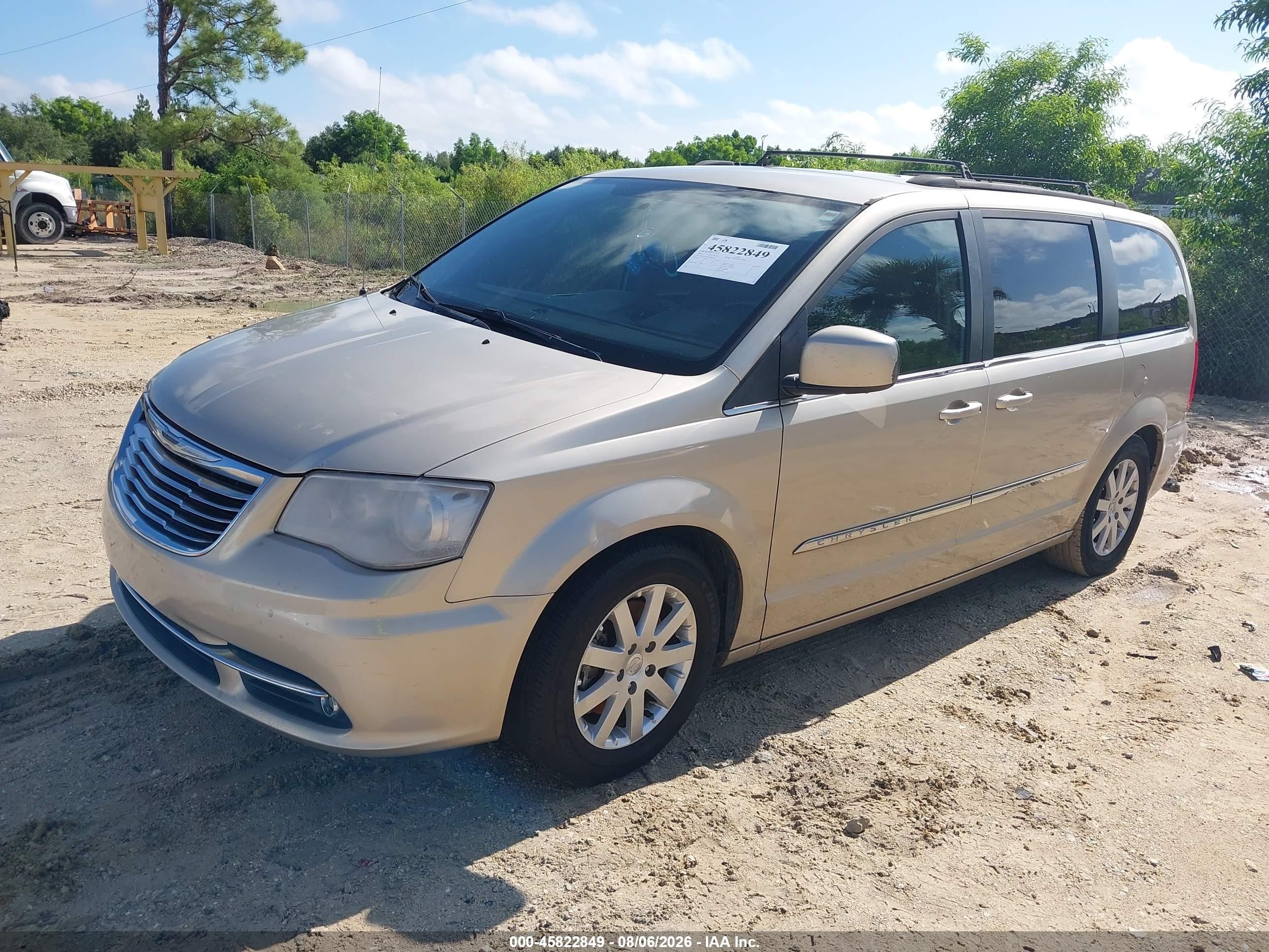 2013 Chrysler Town & Country Touring Gold vin: 2C4RC1BG2DR691235
