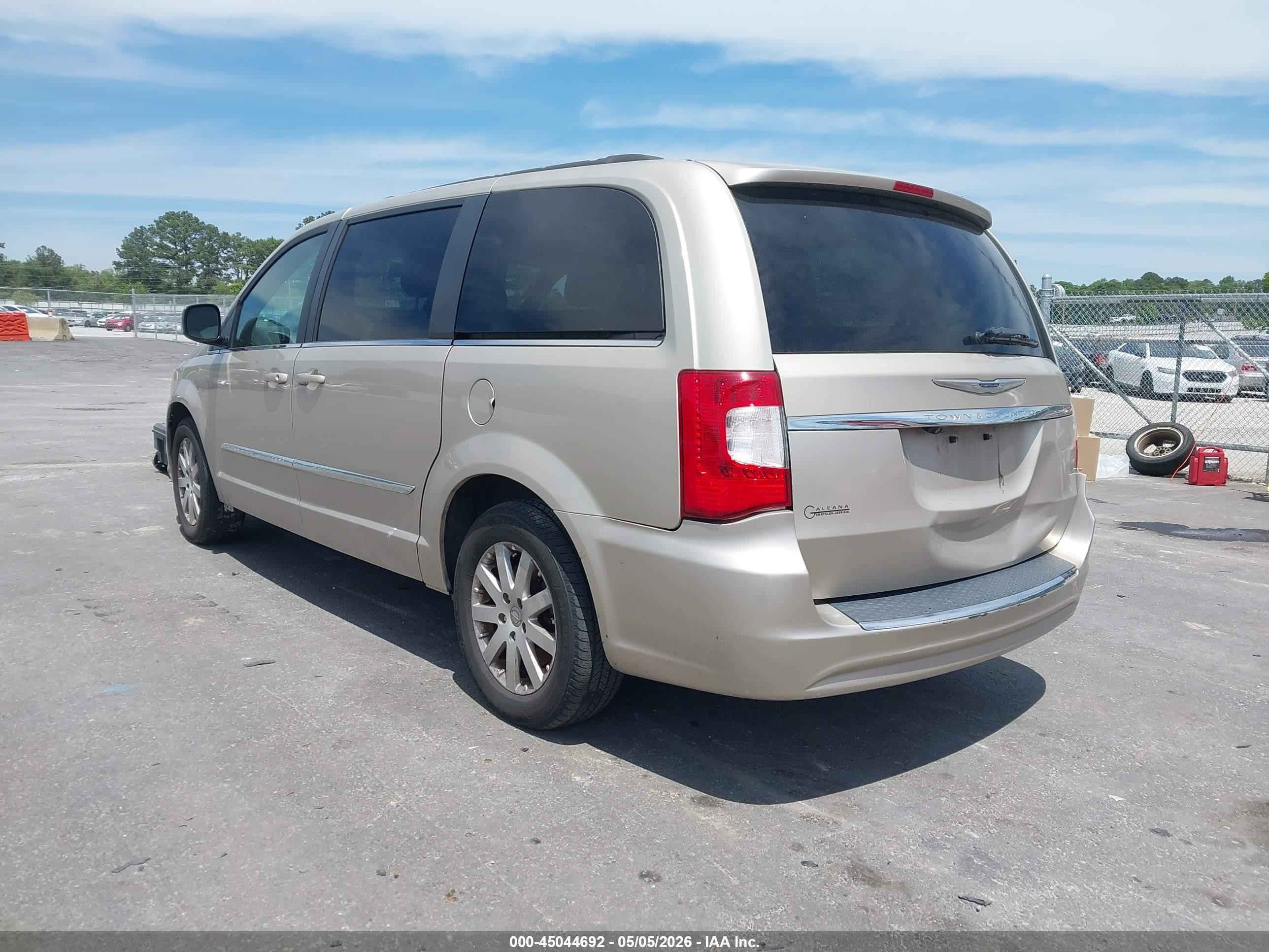 2013 Chrysler Town & Country Touring Gold vin: 2C4RC1BG2DR721401