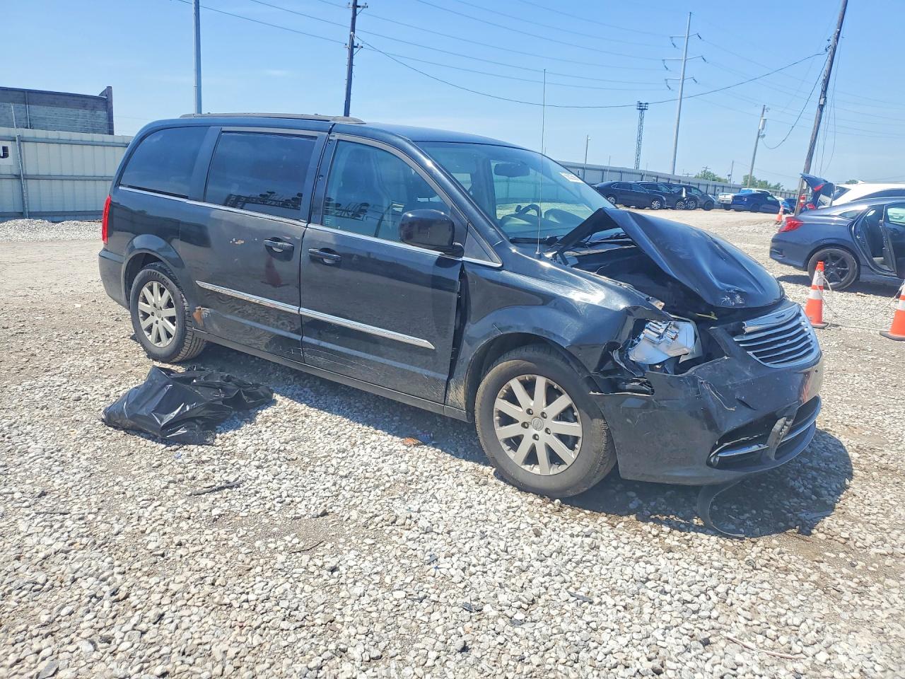 2013 Chrysler Town & Country Touring Черный vin: 2C4RC1BG2DR744886