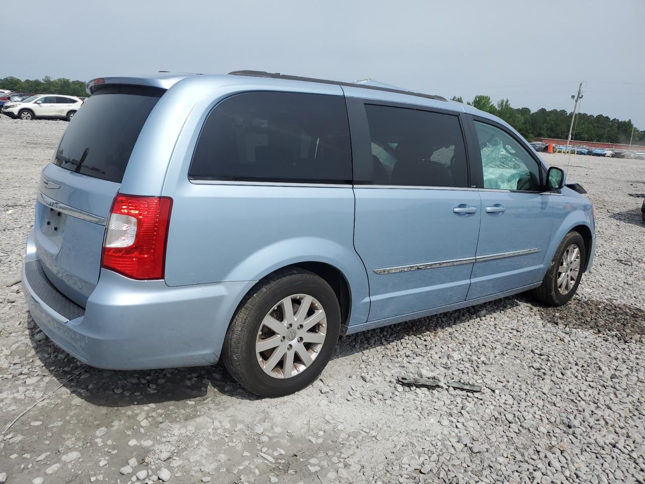 2013 Chrysler Town & Country Touring Синий vin: 2C4RC1BG2DR747786