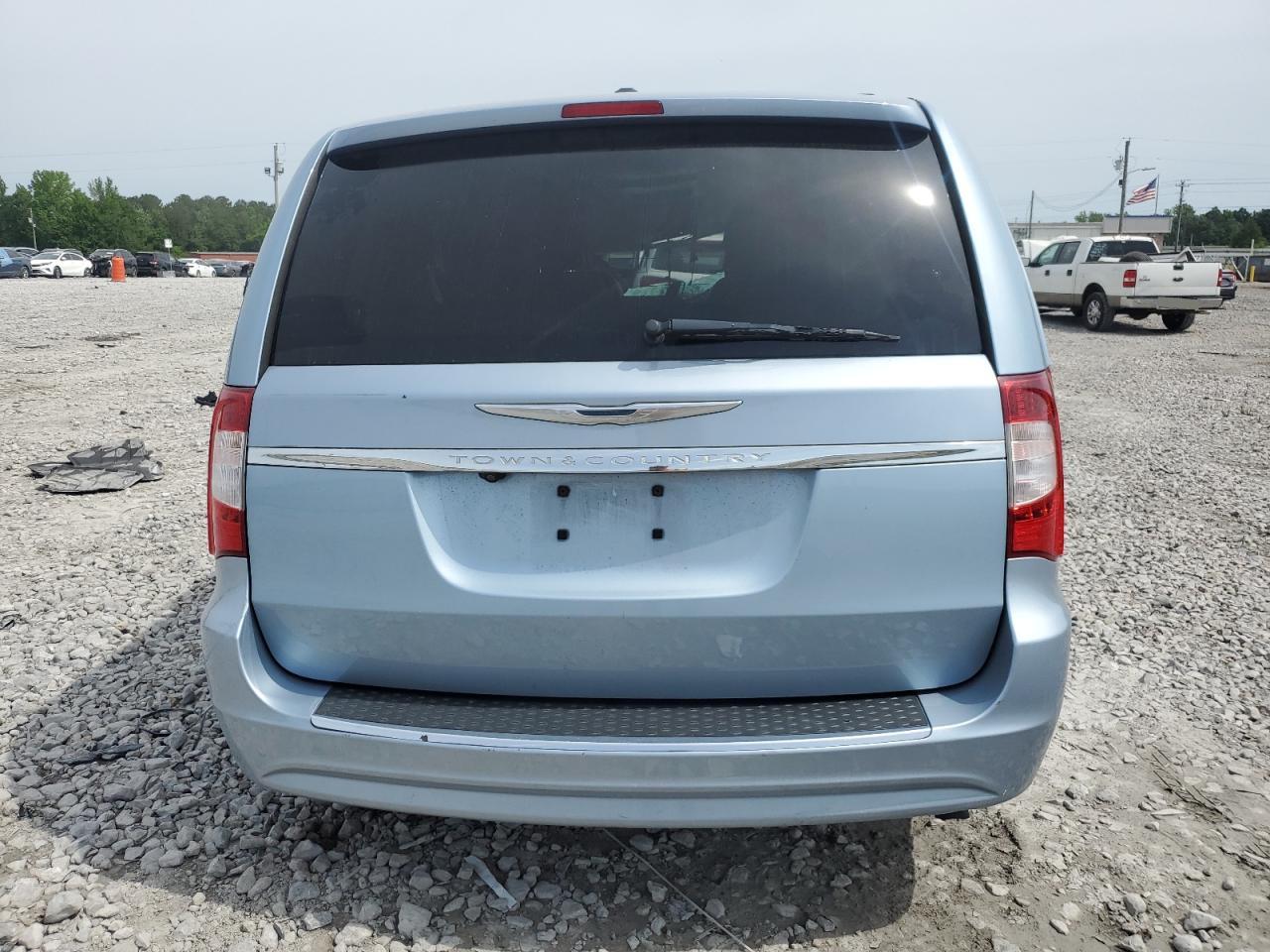 2013 Chrysler Town & Country Touring Синий vin: 2C4RC1BG2DR747786